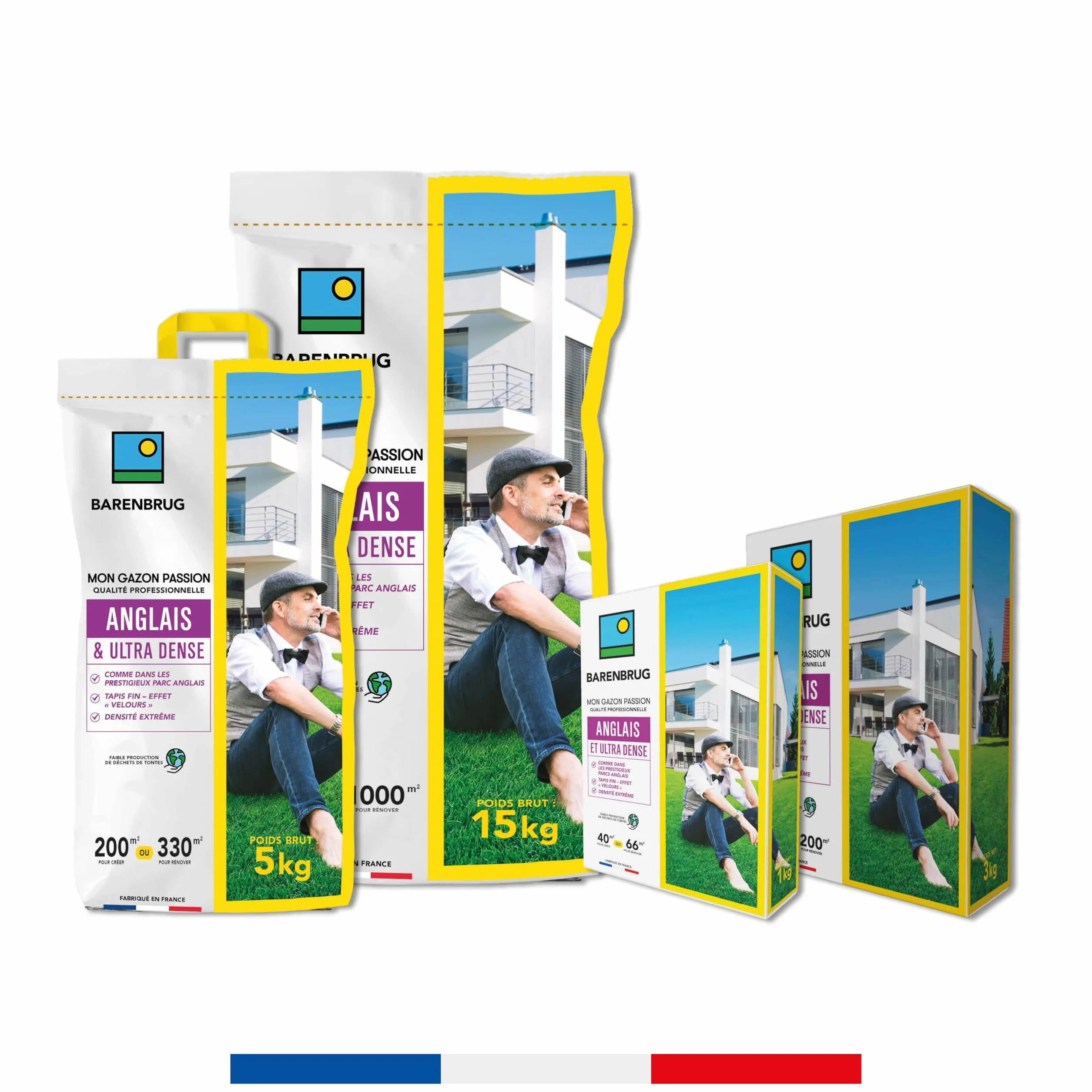 BARENBRUG Césped Inglés Ultra Denso 1Kg