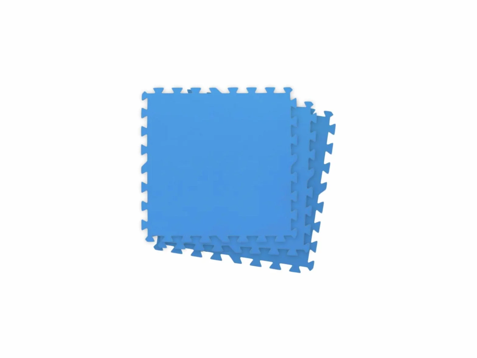 BESTWAY Protector de Suelo para Piscina SPA 9 Láminas 50x50 cm Azul
