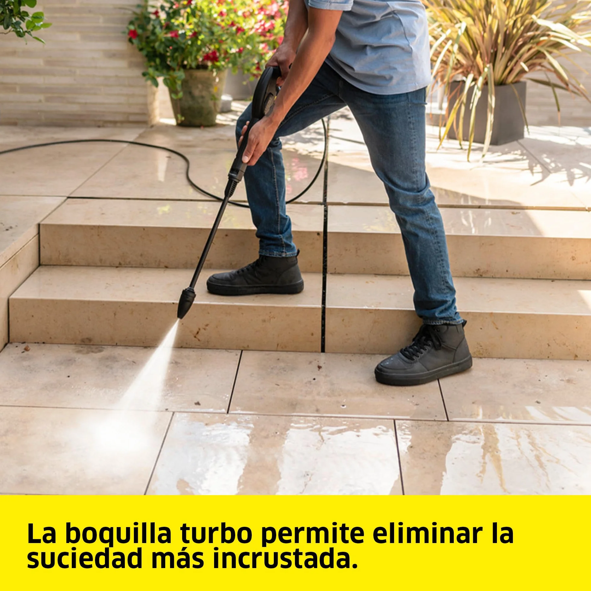 Kärcher Hidrolimpiadora K 2 Premium FJ, 110 Bar, 360 l/h, 20 m²/h, Filtro de Agua, 4,2 kg