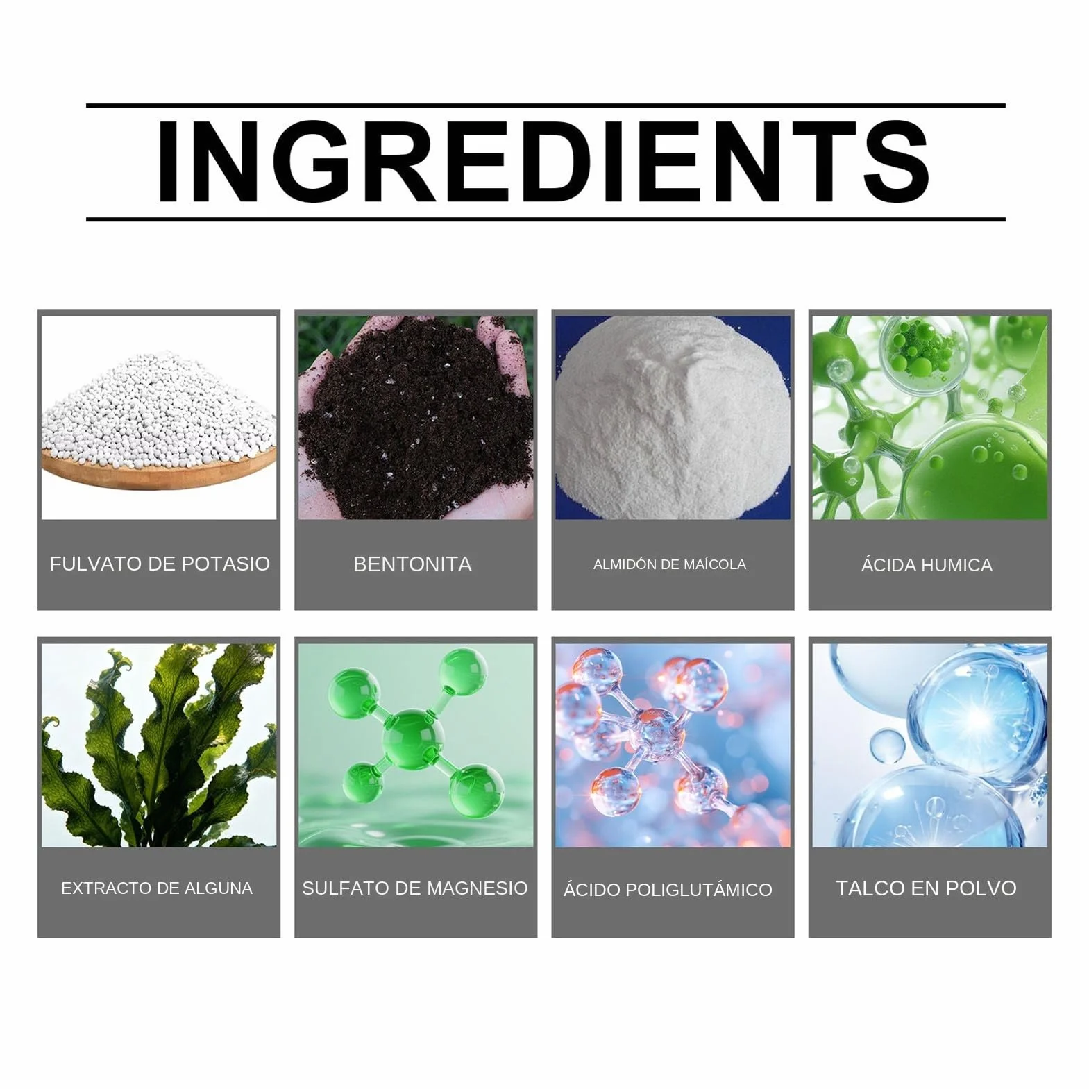 Revitalizador del Suelo Promueve Crecimiento Raíces Mejorador Alimento Vegetal Plantas Césped Jardín