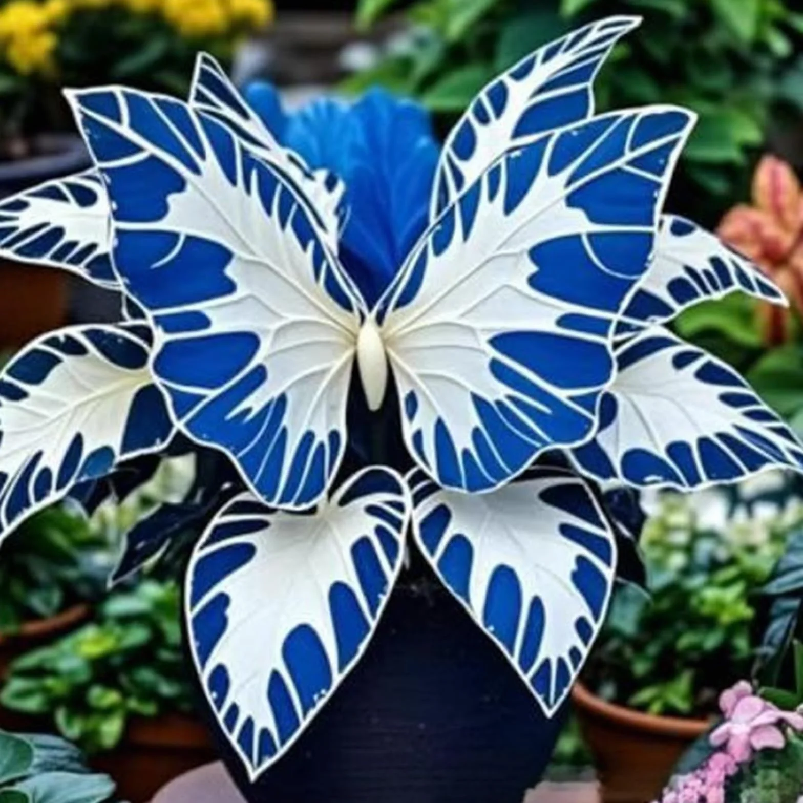 Hosta rara Oreja de Elefante Resistente Perenne Hojas Grandes 1200PCS Plantación de interior y exterior