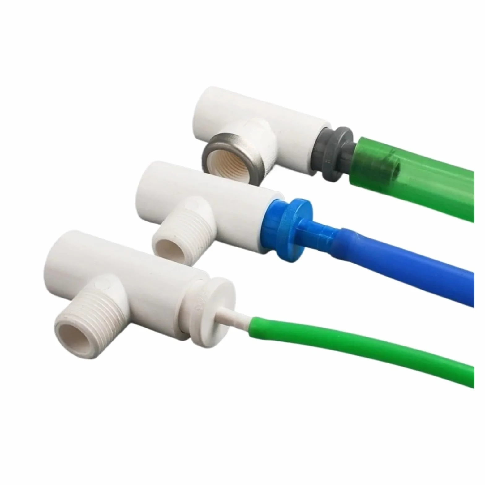 Conectores de Pagoda tubería PVC 15 Piezas for Accesorios Acuario riego jardín | Adaptador de juntas de manguera blanda de 20/25/32 mm a 5/25 mm blanco gris azul(OD 20mm to 16mm,Gery (1PC))