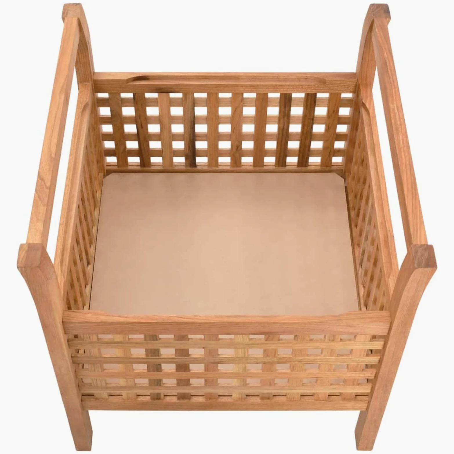 Fasba Banco de Almacenamiento de Madera con Cojín - Natural | para Pasillo, Dormitorio y Baño | Robusto y de Gran Capacidad