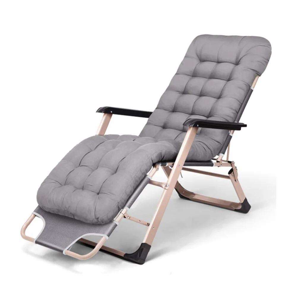 Silla reclinable plegable, silla portátil de camping al aire libre, tumbona de gravedad cero para terraza, playa y jardín