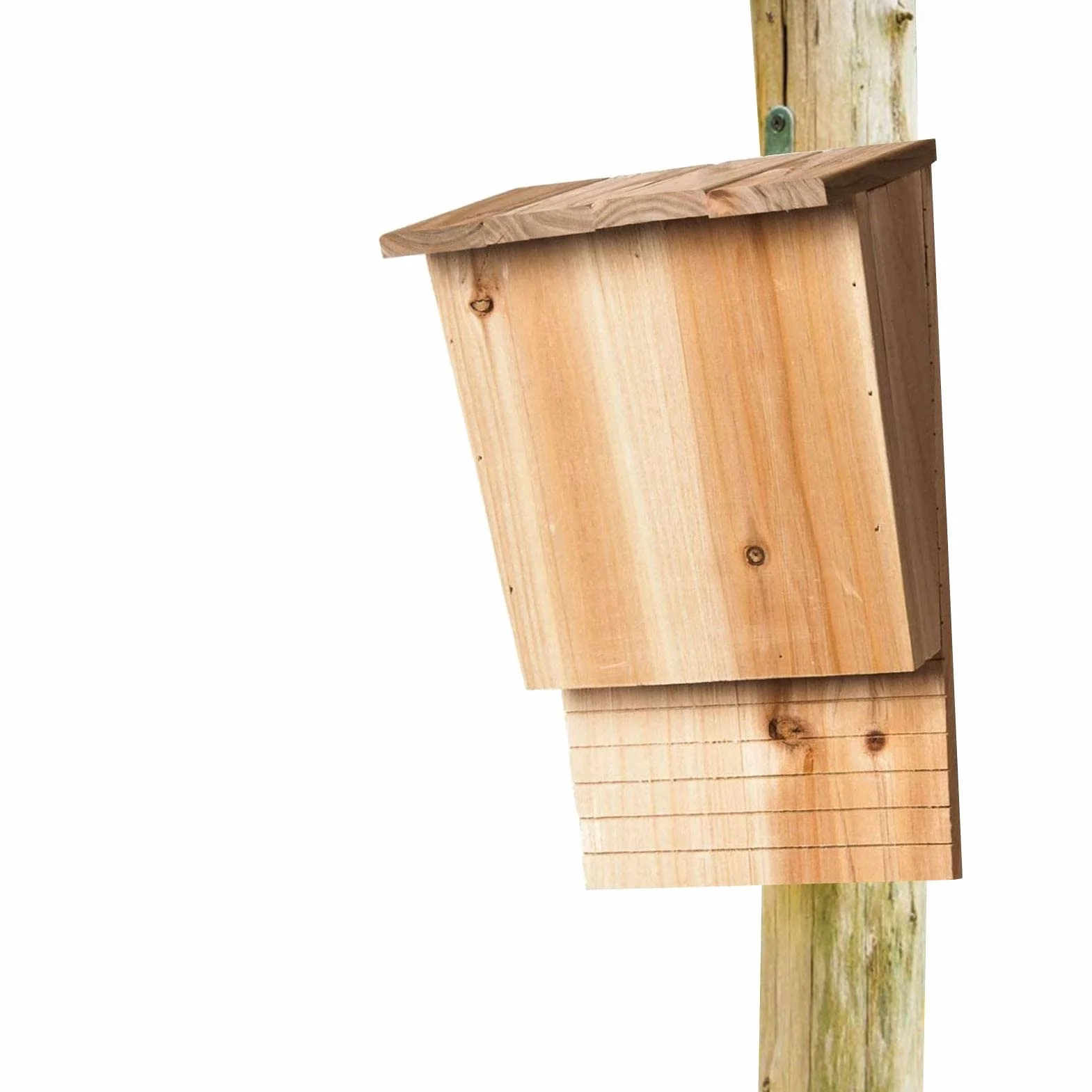 La casa de murciélagos Completa para Exteriores, Limpia tu Patio Trasero de, anidable Grande para murciélagos al Aire Libre, Refugio Resistente a la Intemperie, de anidación de