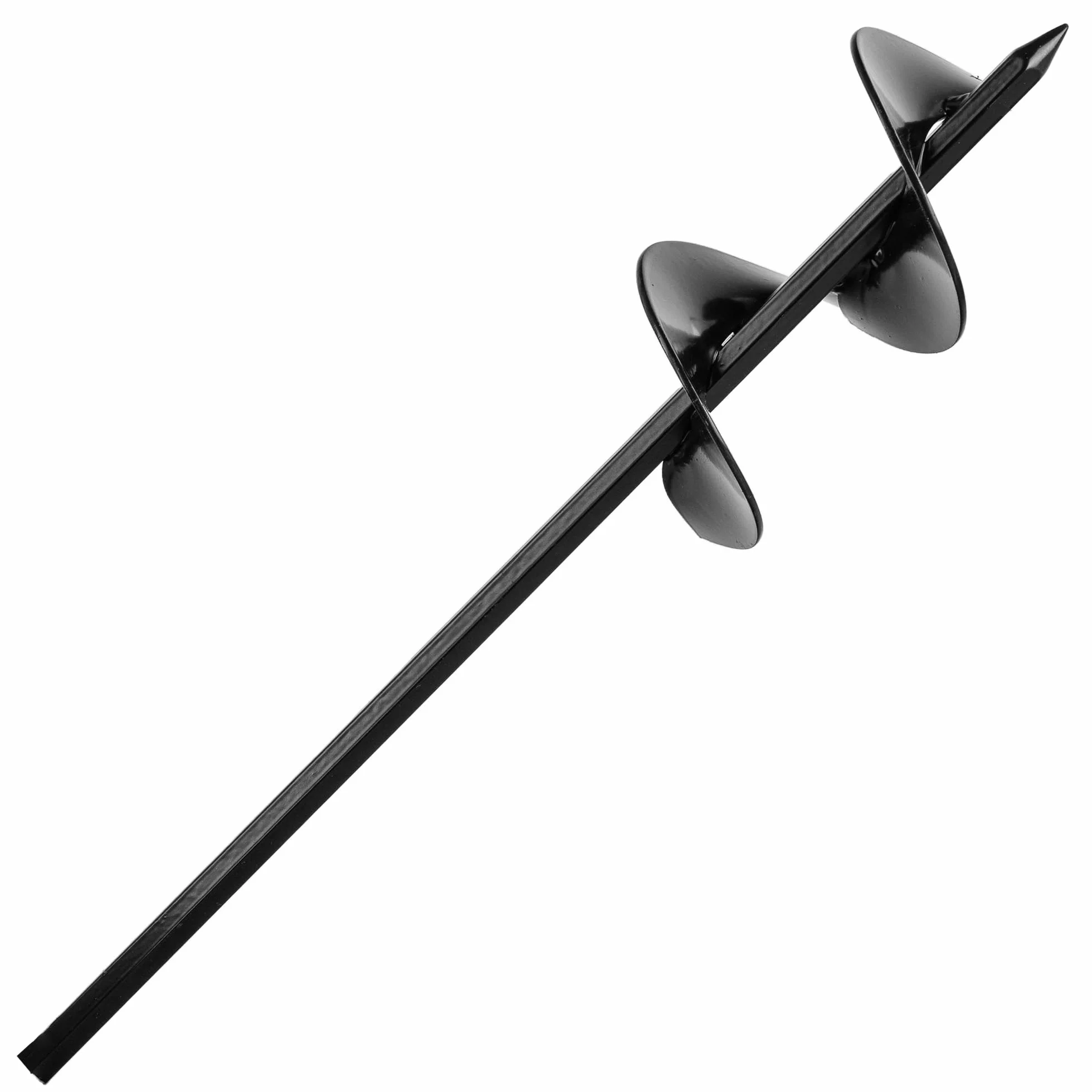 KADAX Broca de tierra 60 mm para taladro inalámbrico, taladro de jardín espiral
