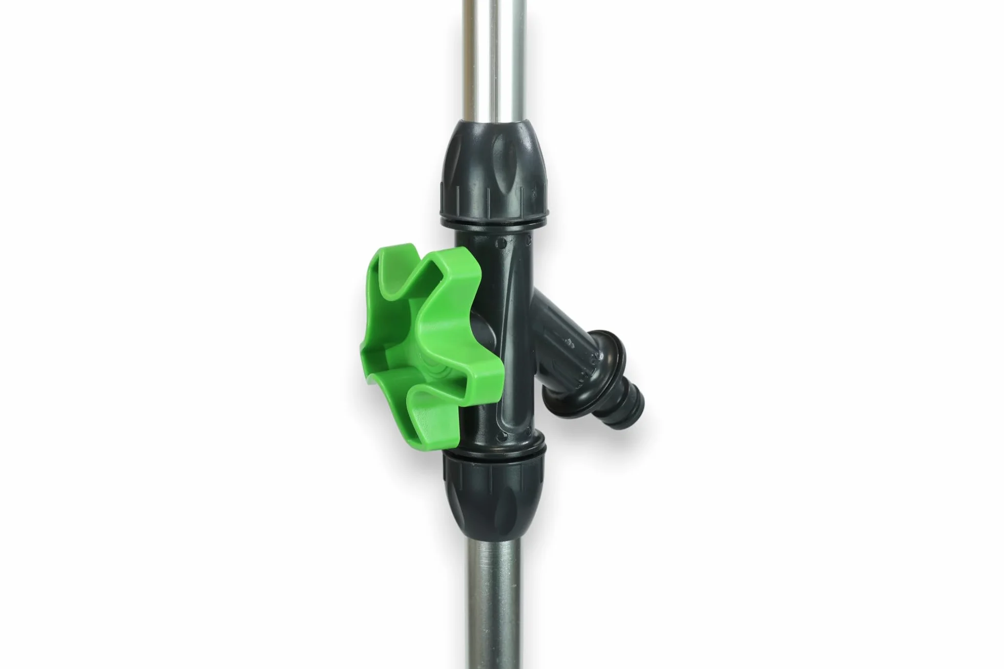 NORDIQ Ducha para Jardín y Terraza con Conexión Universal, Altura Regulable 175-229 cm, Aluminio Premium
