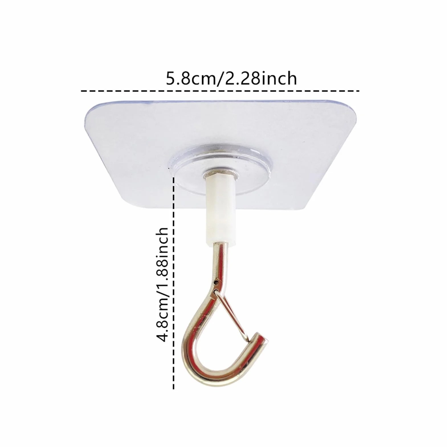 Ganchos Para Plantas De Techo Autoadhesivos Con Hebilla De Seguridad Colgador Resistente Uso Intensivo Hogar