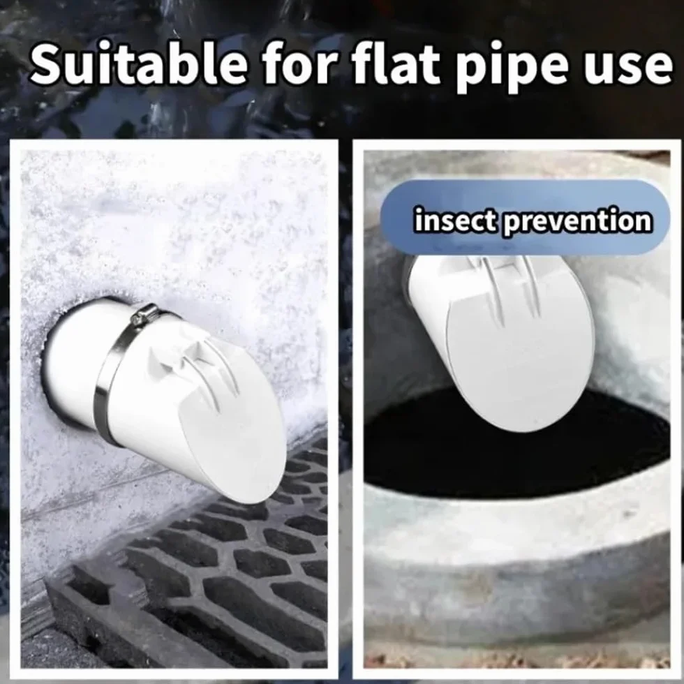 Desagües De Piso 1 Pieza 50-110 Mm Tubería De Drenaje Blanco