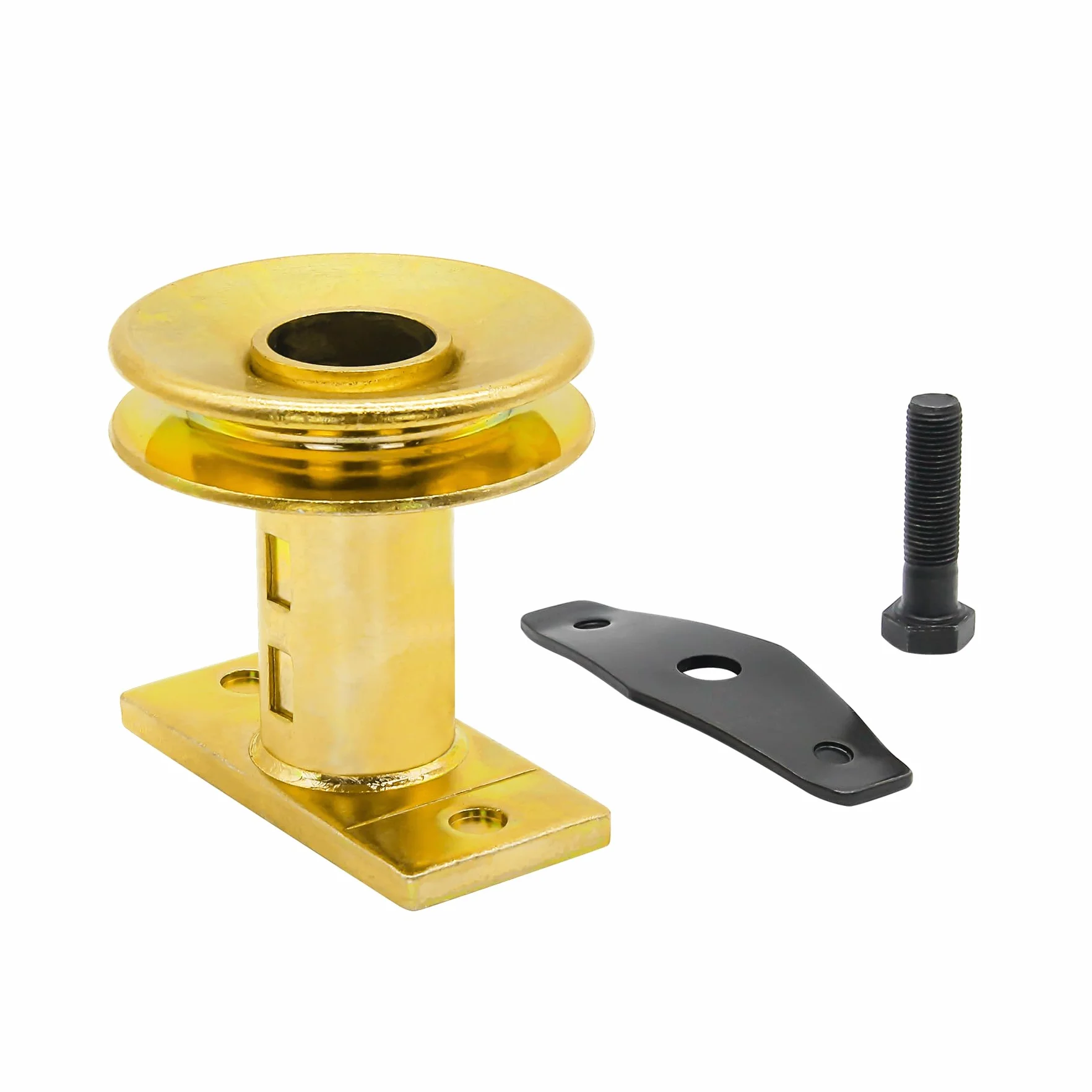 Thaekuns 687-02528 - Adaptador de Cuchilla para cortacésped con polea, Kit de Adaptador de polea de accionamiento de 25 mm para MTD Yard-Man Troy-Bilt TB230 240 260 280, etc