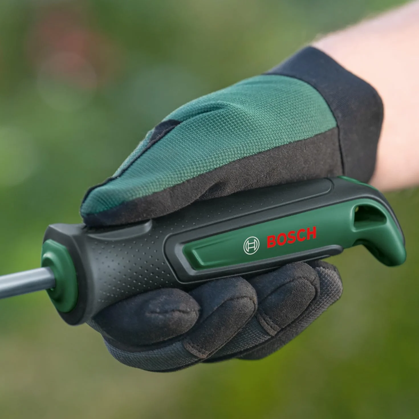Bosch horquilla manual jardín acero inoxidable mango engomado