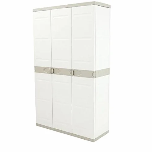 Plastiken Titanium Armario Beig 105 cm 3 Puertas