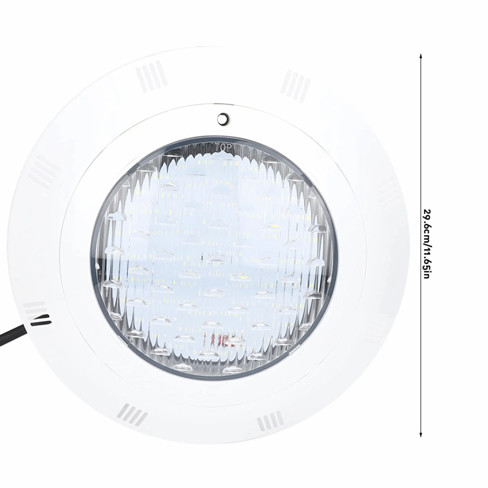 Jeffergarden Luz LED para Piscina AC12V 40W RGB Subacuática ABS 360 LED