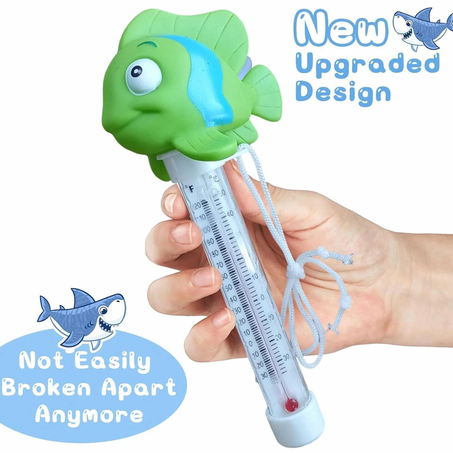 Termómetro Para Piscina Infantil Comprobador De Temperatura Del Agua con Cuerda