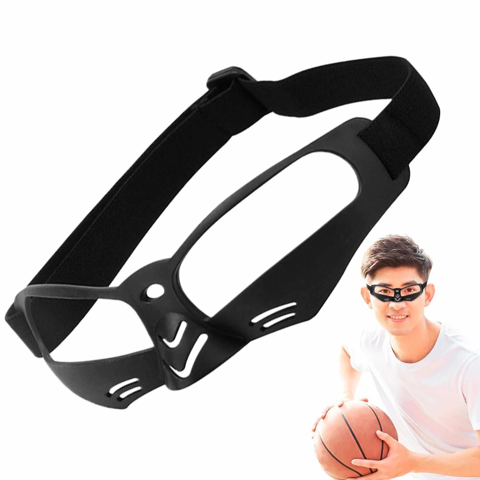 Gafas de entrenamiento de baloncesto deportivas protectoras para jóvenes niños adolescentes adultos