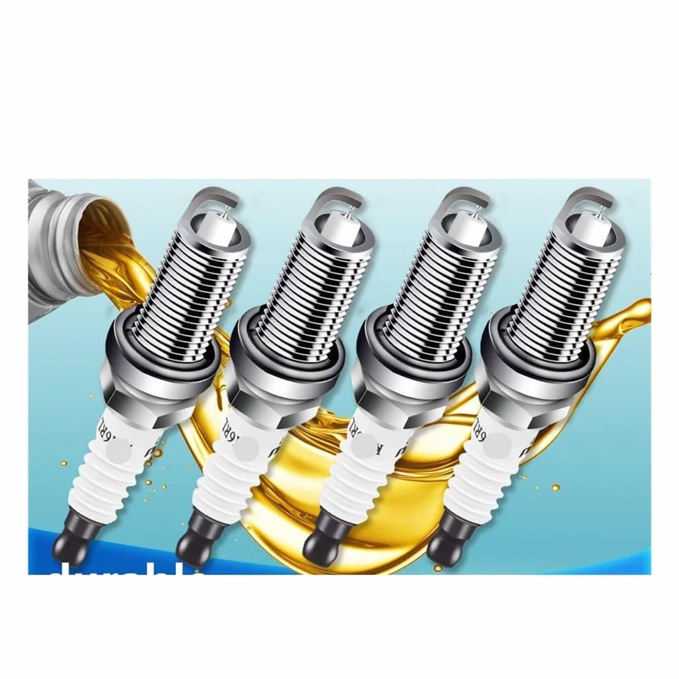 Bujías (4 Unidades) / Aptas para Great Wall y Haval F7 F7x 2 0T GW4C20, bujías de Doble iridio, repuestos para automóviles.