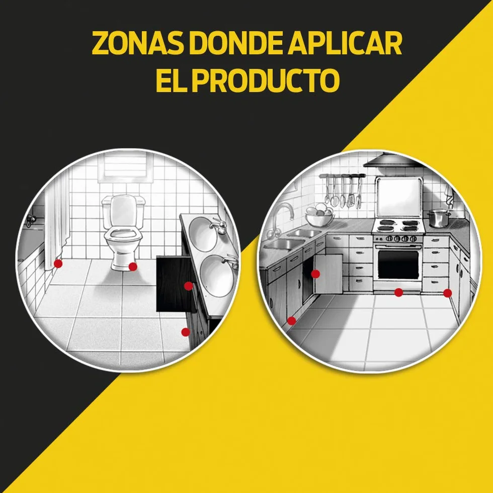 Cucal Insecticida Trampa Cucarachas Doble Cebo Pack 3 Total 18 Unidades