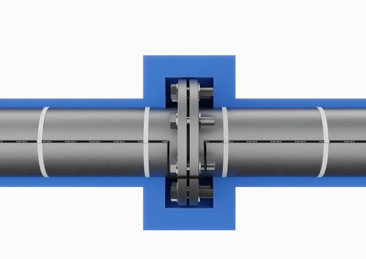 Termofol KZT Cable calefactor con termostato – 5 m – 75 W – Calefacción tubular eficiente para tubos y tanques aislados, protección contra heladas, aislamiento de PVC, ahorro de energía, calefacción