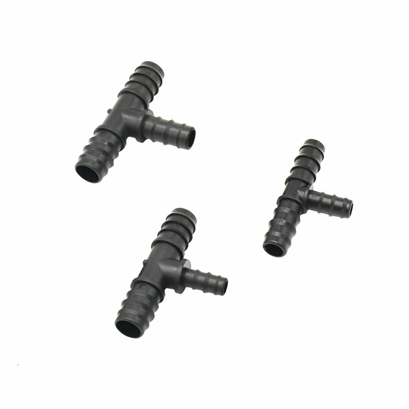 30 piezas de manguera en forma de T de 25 mm a 20 mm a 16 mm, conector reductor de manguera de jardín de 1 pulgada 3/4 pulgadas 1/2 pulgadas (color: 20 mm a 16 mm)