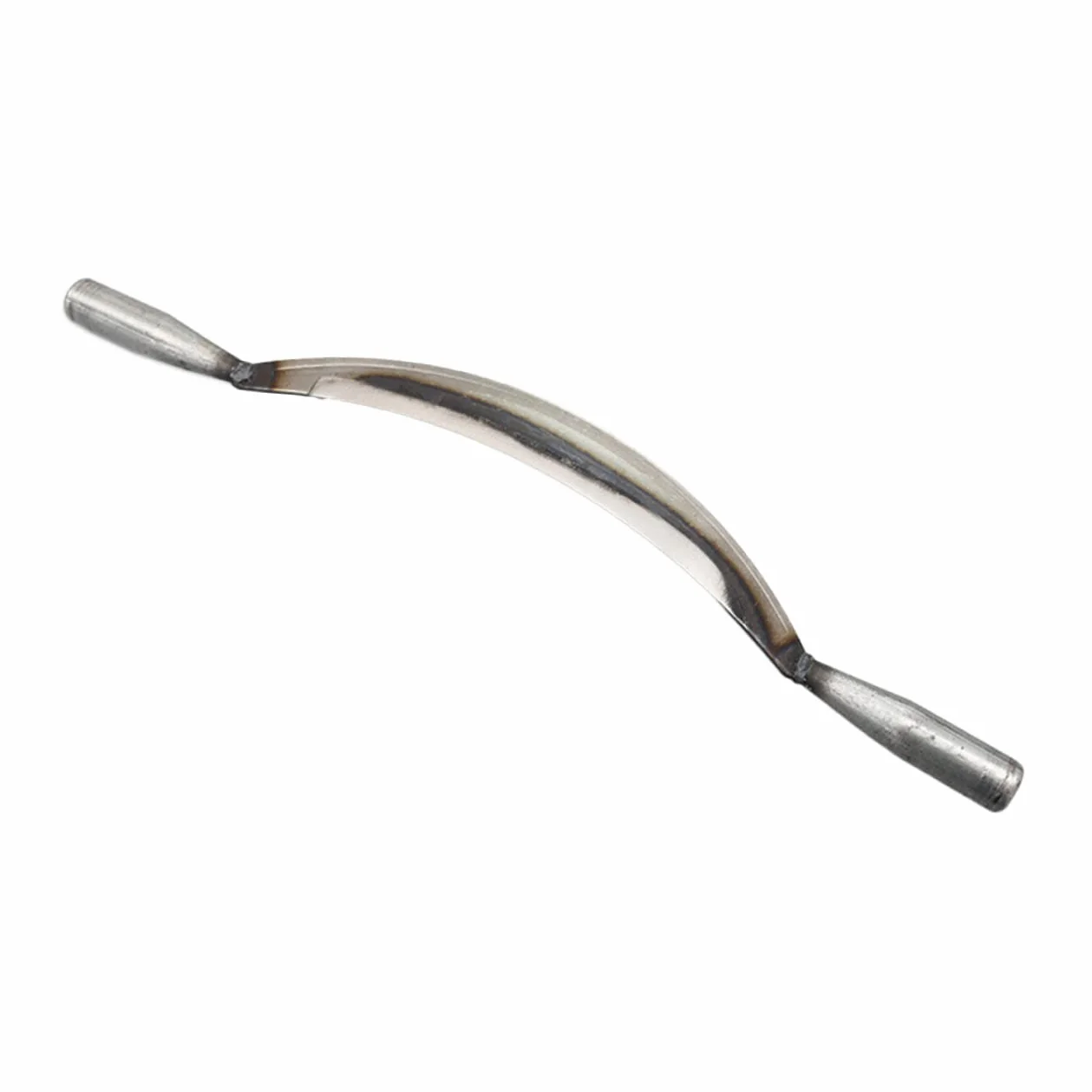 Kisangel Raspador De Corteza Raspador para Descortezar Cortadora Descortezadora Herramienta De Corteza Curvada Raspador De Jardinería Antideslizante Cuchillo para Despellejar Acero Carbono