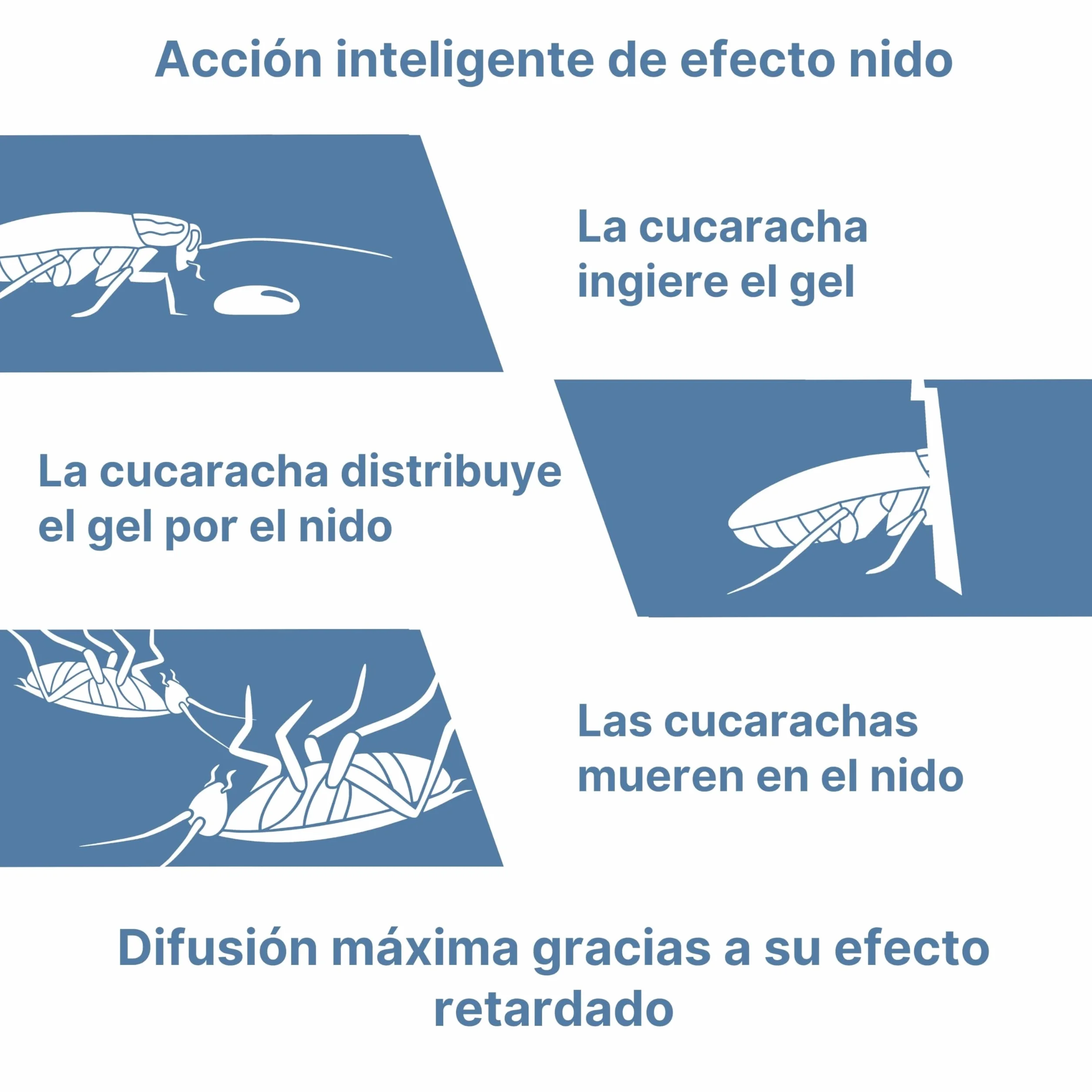 Novokill Roach Gel PRO 2x10g Mata Cucarachas Acción Prolongada