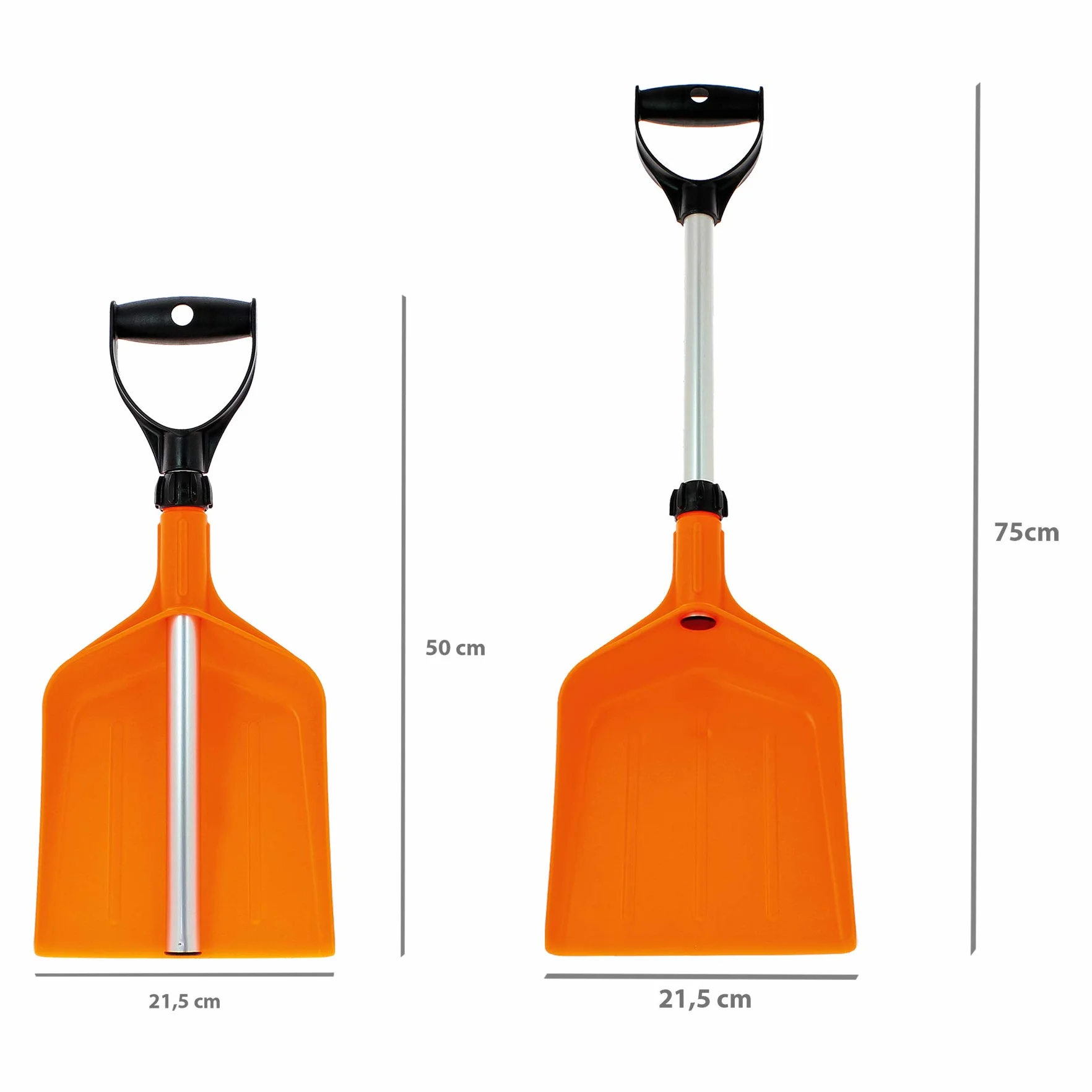Pala Para Nieve Extensible Telescópica 71,5 cm XL Perform Tool