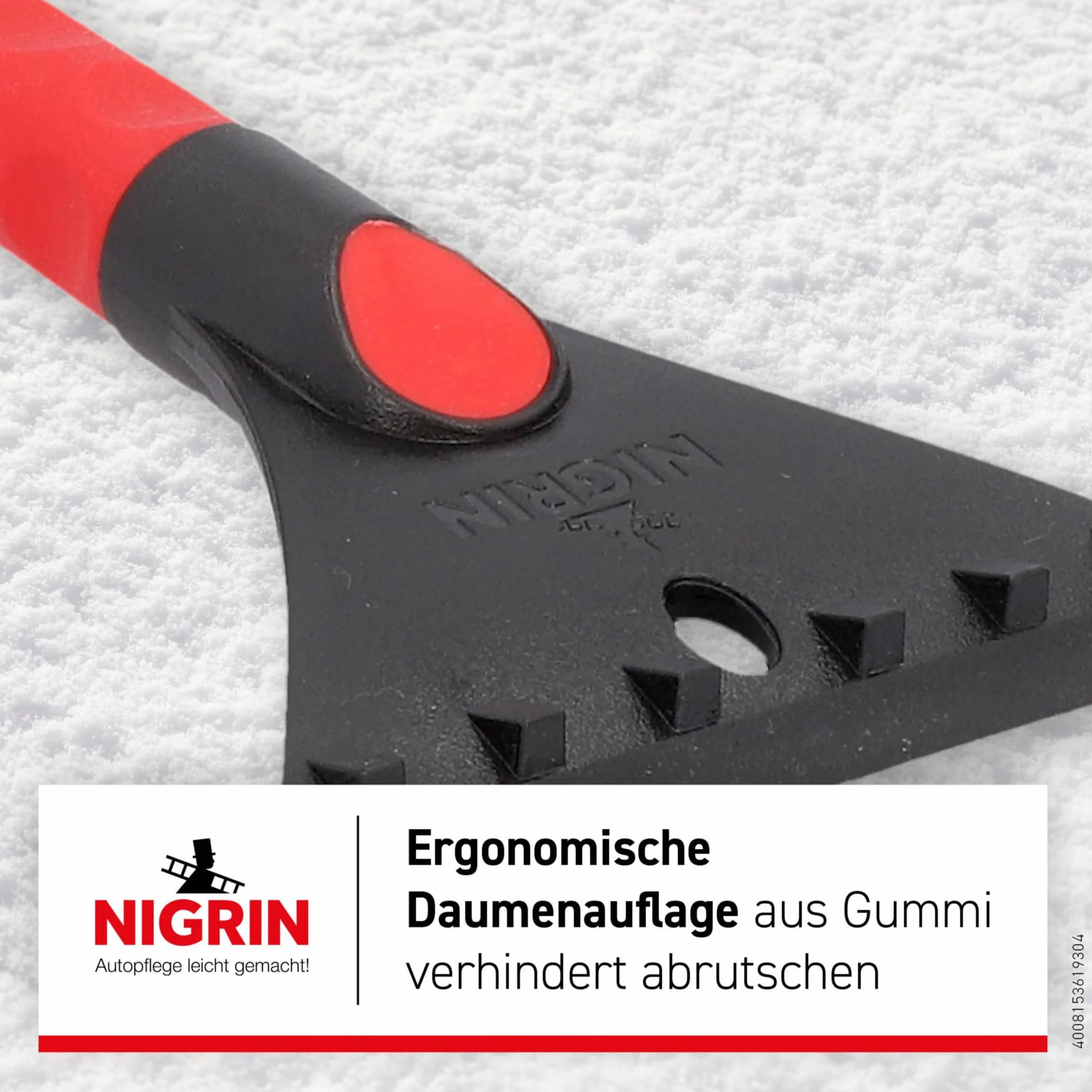 Nigrin Cepillo para nieve y rasqueta de hielo 6193