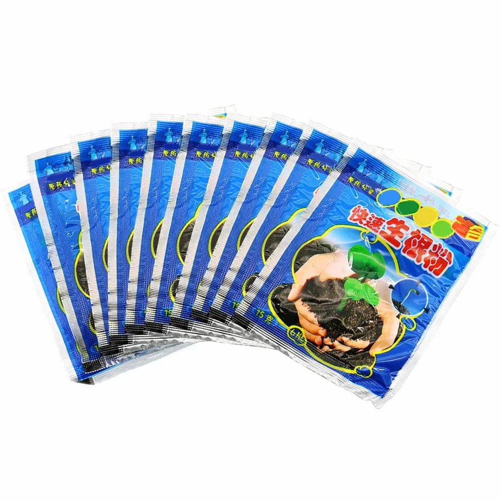 Polvo De Enraizamiento Para Esquejes Estimulador De Raíz Hormona Fertilizante Mejorador De Suelo 10PCS