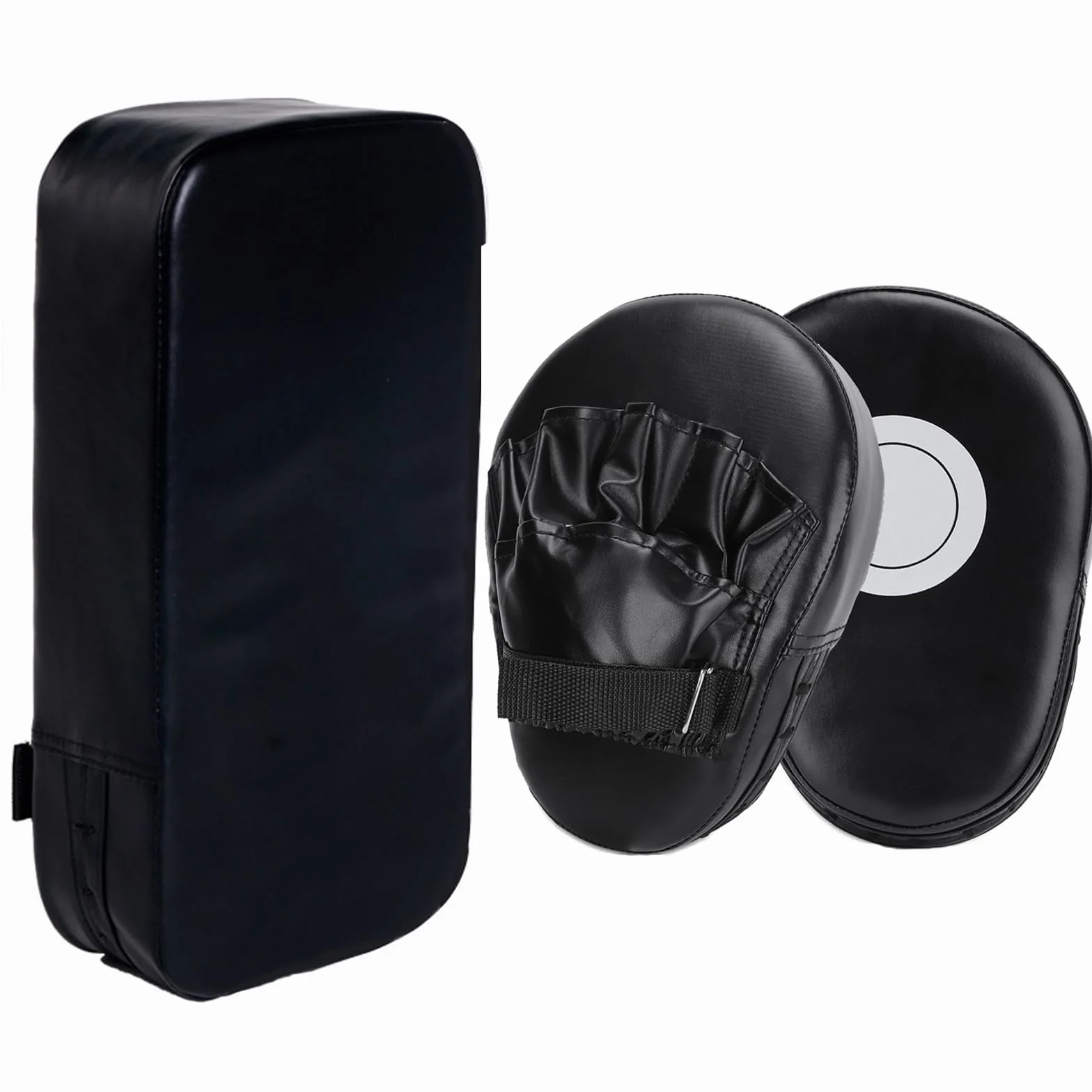 Kit de Boxeo 2 en 1, Manoplas y Thai Pads Paos para Entrenamiento de Kick Boxing