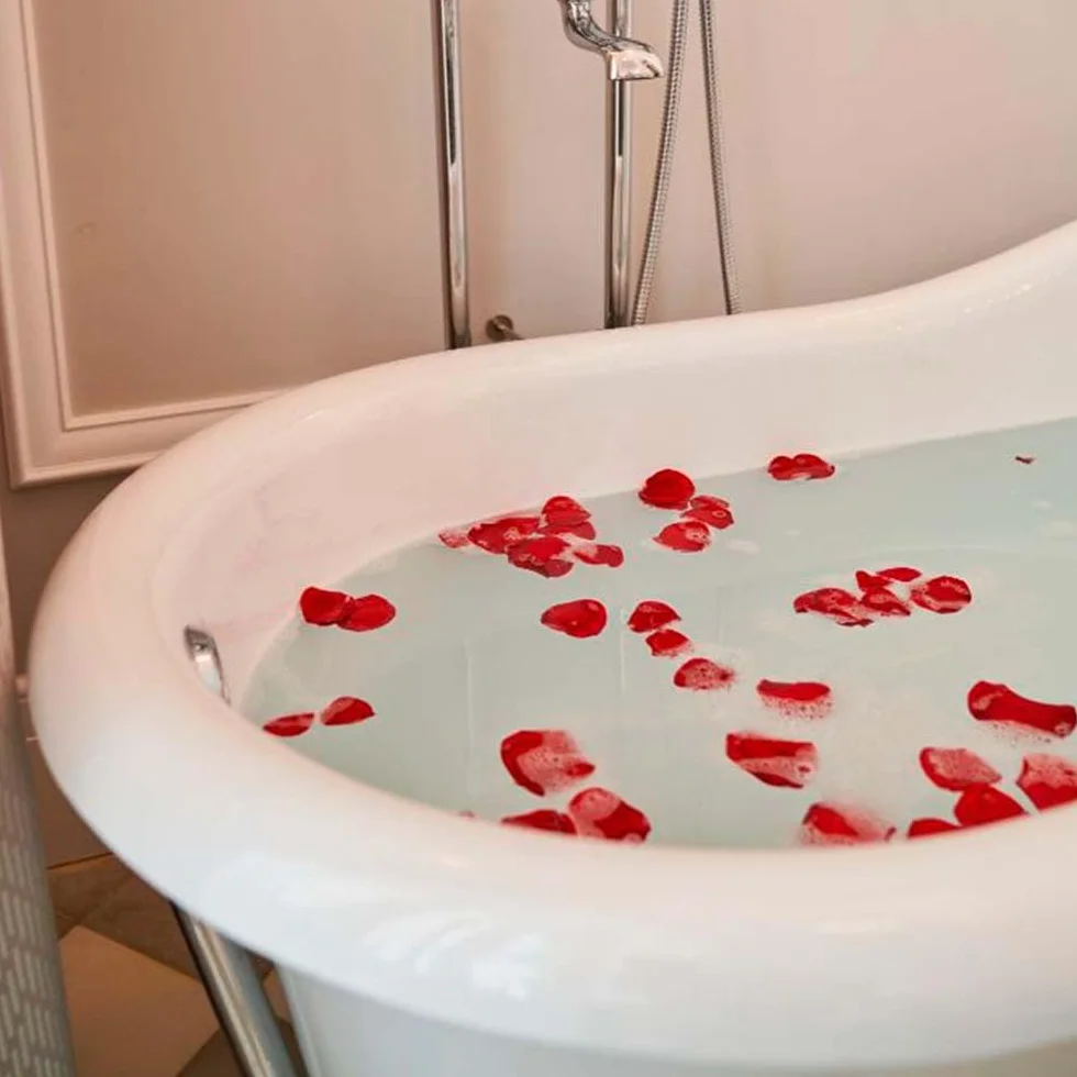 Caja 9 Rosas de Jabón para Regalo Rojo - Flores con Pétalos de Jabón Perfumados