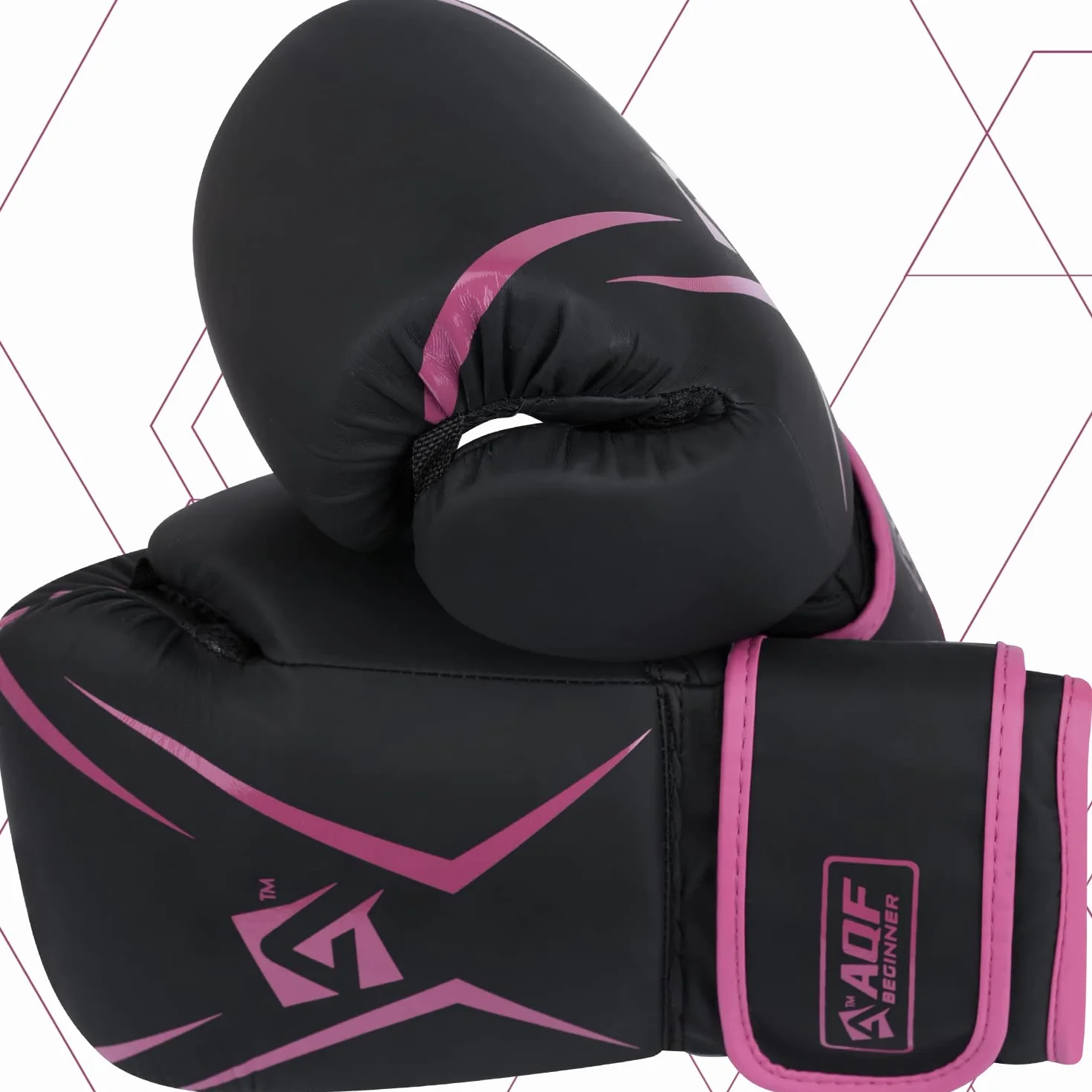 AQF Guantes Boxeo Niño Cuero Saco Boxeo Guantillas MMA Muay Thai UFC Capa Extra Acolchado 4 6 8 10 12 14 16 Oz