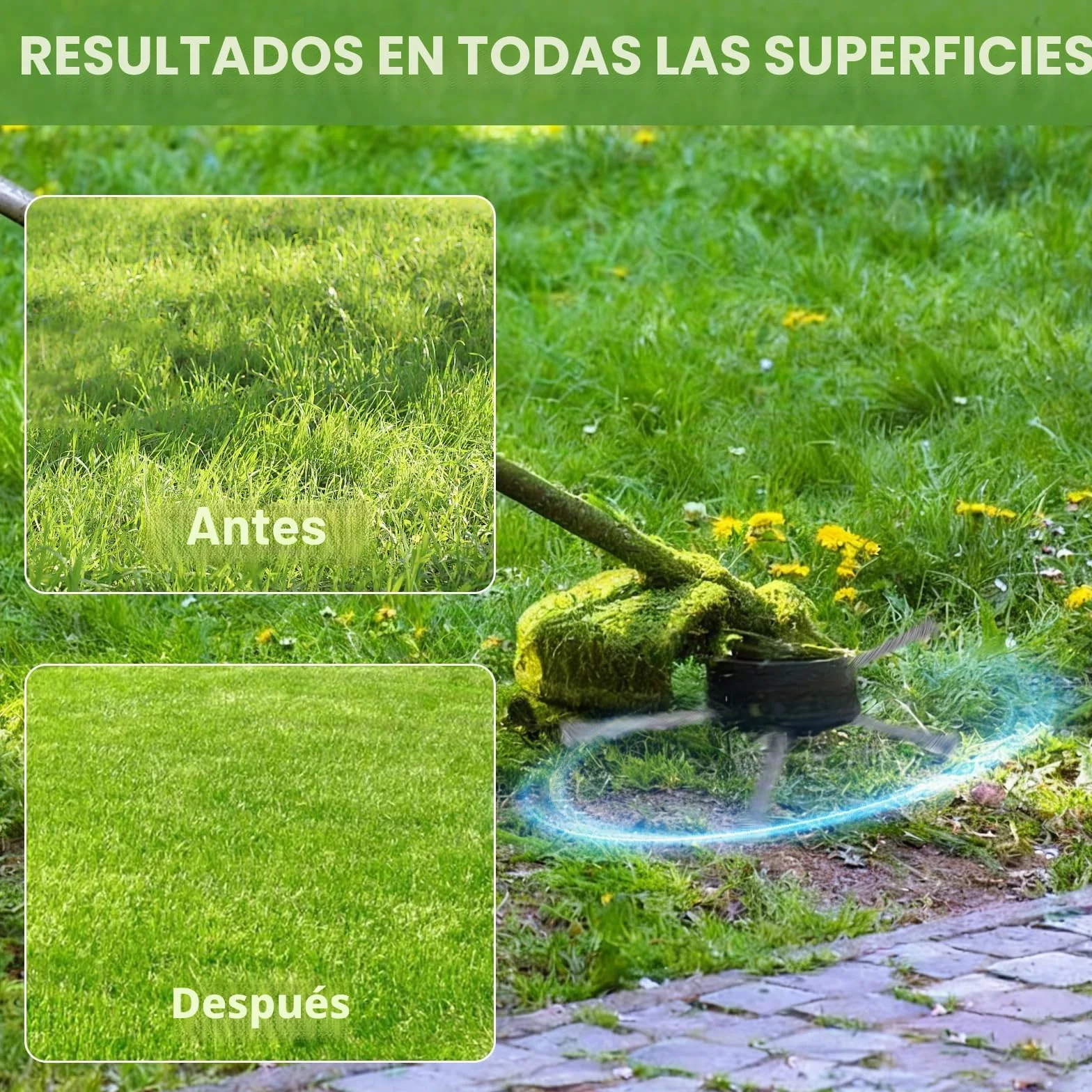 Cepillos para desbrozadora de césped, diámetro interior 5 mm, accesorio cabezal de repuesto
