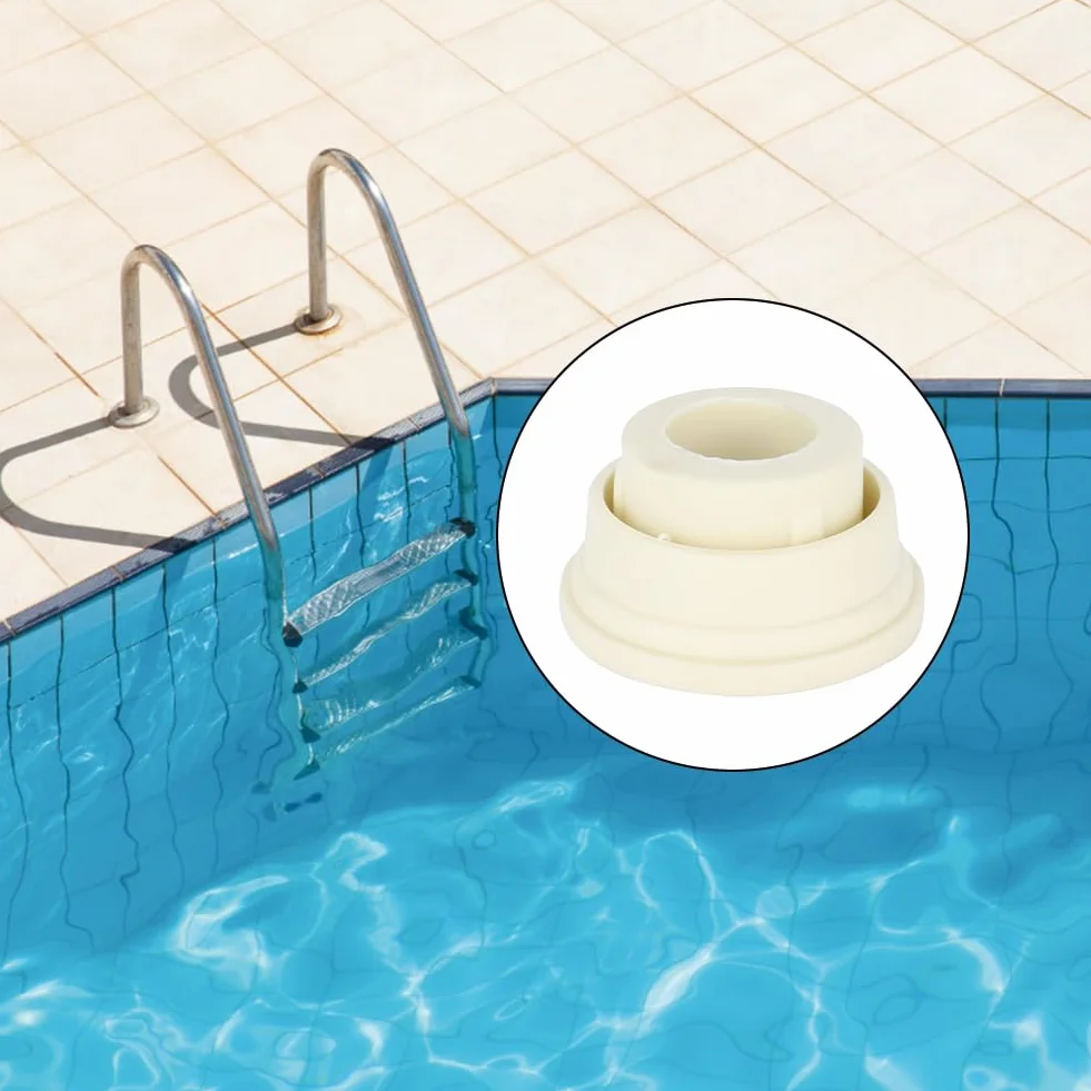 Tapón de Goma para Escalera de Piscina 39mm, Tope de Seguridad 2 Uds