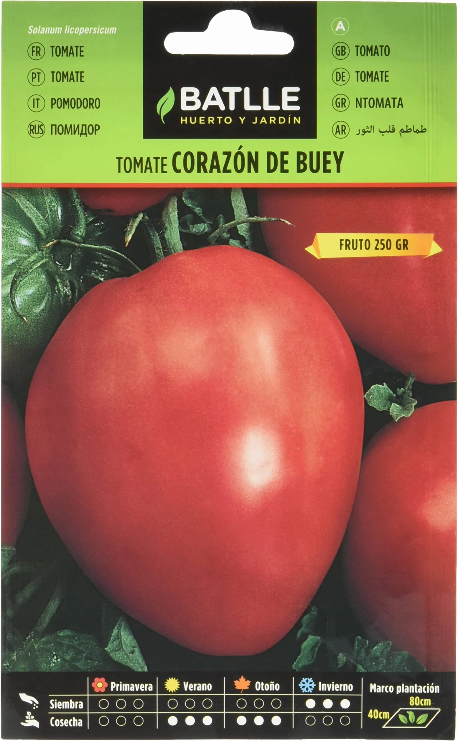 Semillas Batlle Tomate Corazon de Buey