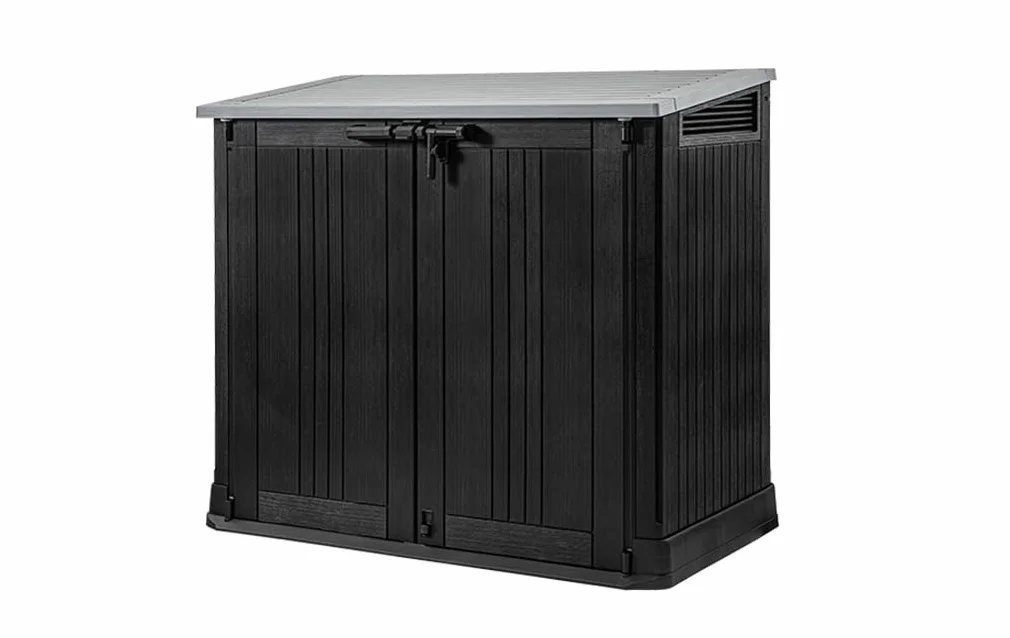 Keter Sio Nova Cobertizo de jardín Exterior 880L Gris 132x71,5x113,5 cm