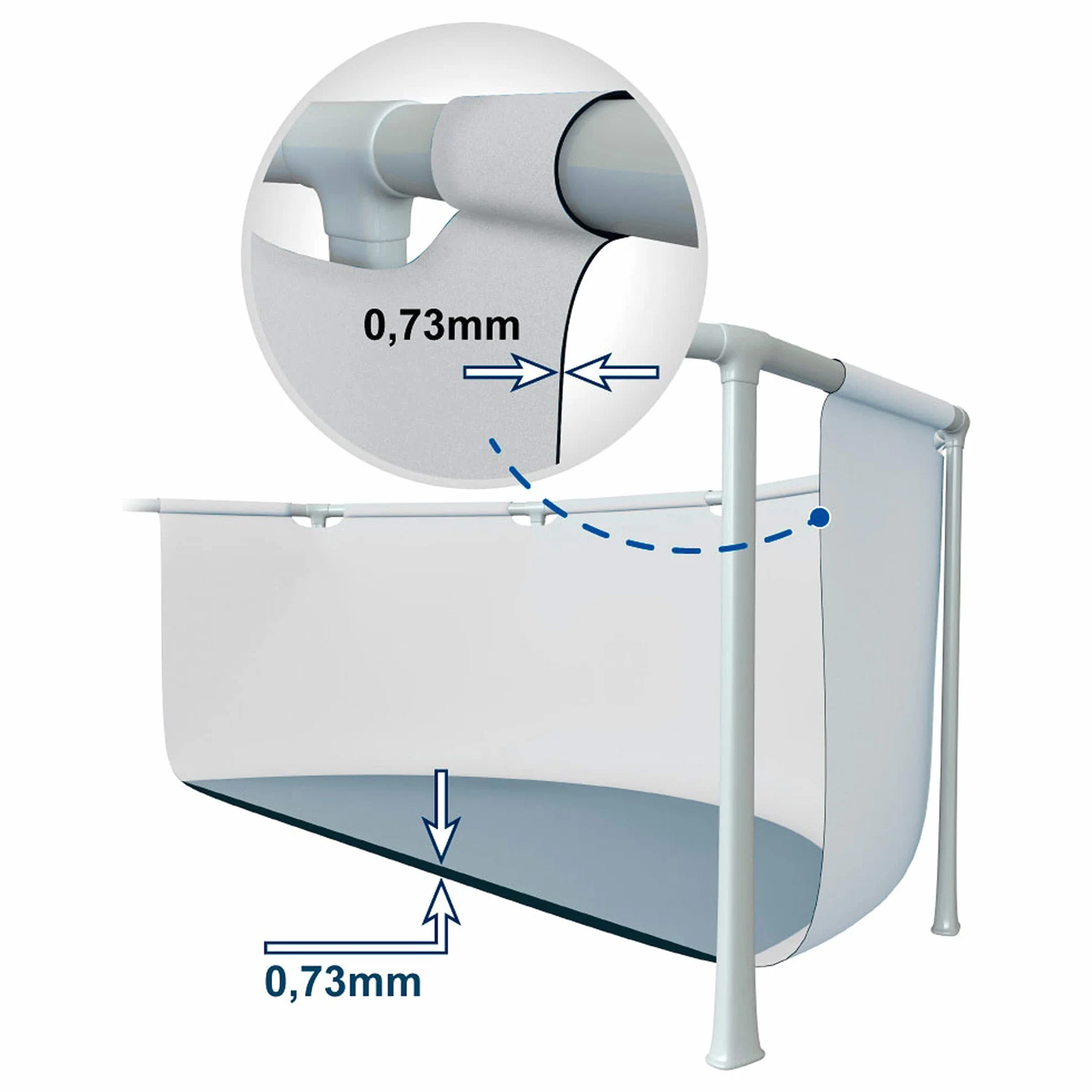 INTEX Piscina elevada Rectangular Ultra XTR Frame 732x366x132 cm depuradora