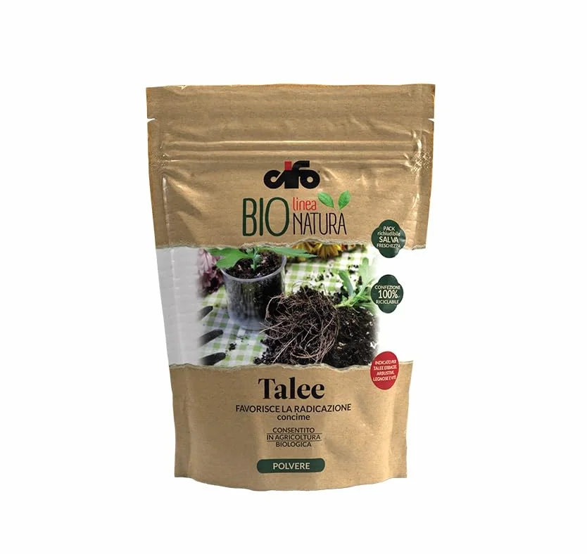Polvo de enraizamiento orgánico para esquejes 200 gr