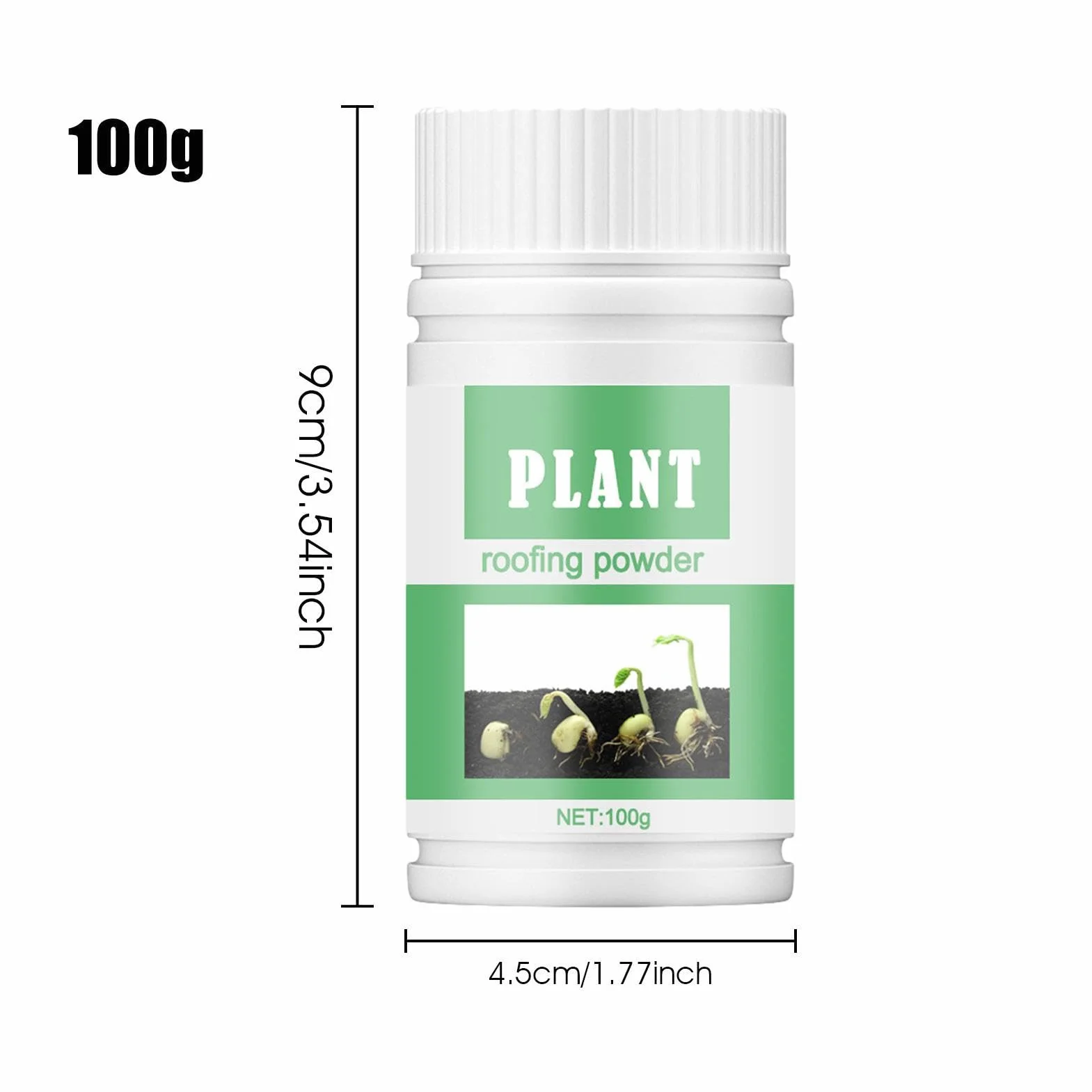 Polvo de Enraizamiento 100g para Esquejes - Hormona de Crecimiento para Árboles Frutales