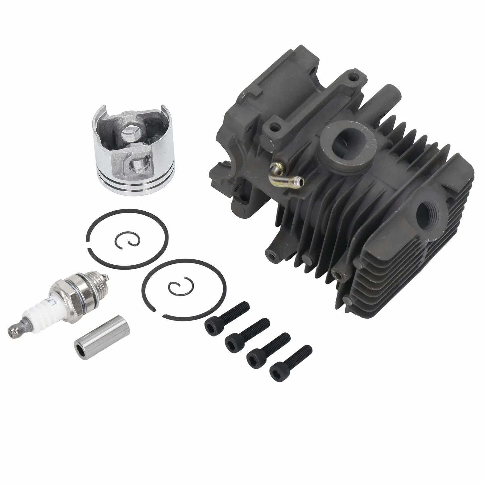 Kit de Pistón de Cilindro de Motosierra para MS192 MS192T MS192TC MS192TC E MS192T Z MS192TC E 1137 020 1203 1137 020 1201