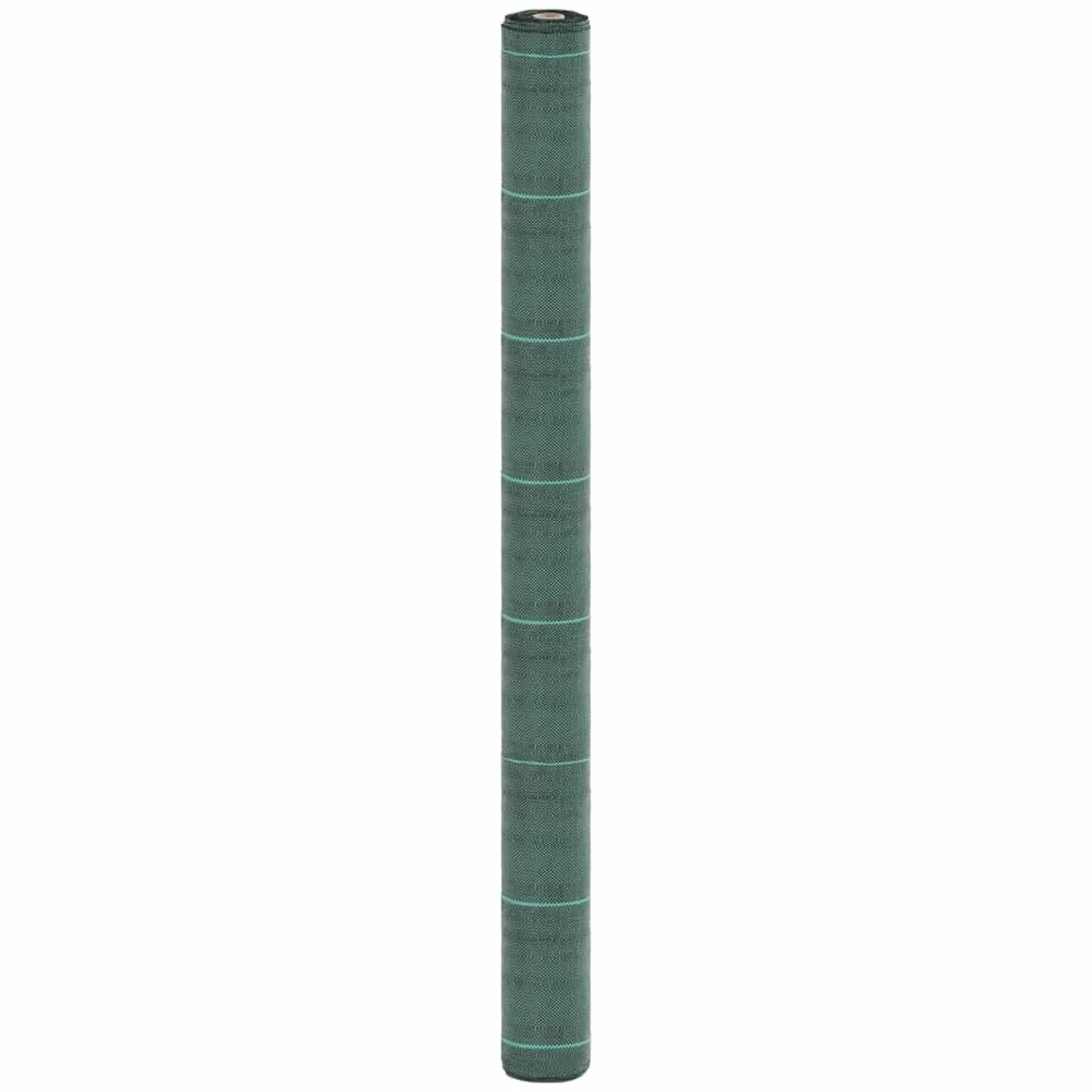 Homgoday Membrana de malezas PP Verde 1,5x50 m Malla Antihierbas, Tela Geotextil para Control de Maleza, Resistente a la Rotura y Estabilizada contra UV