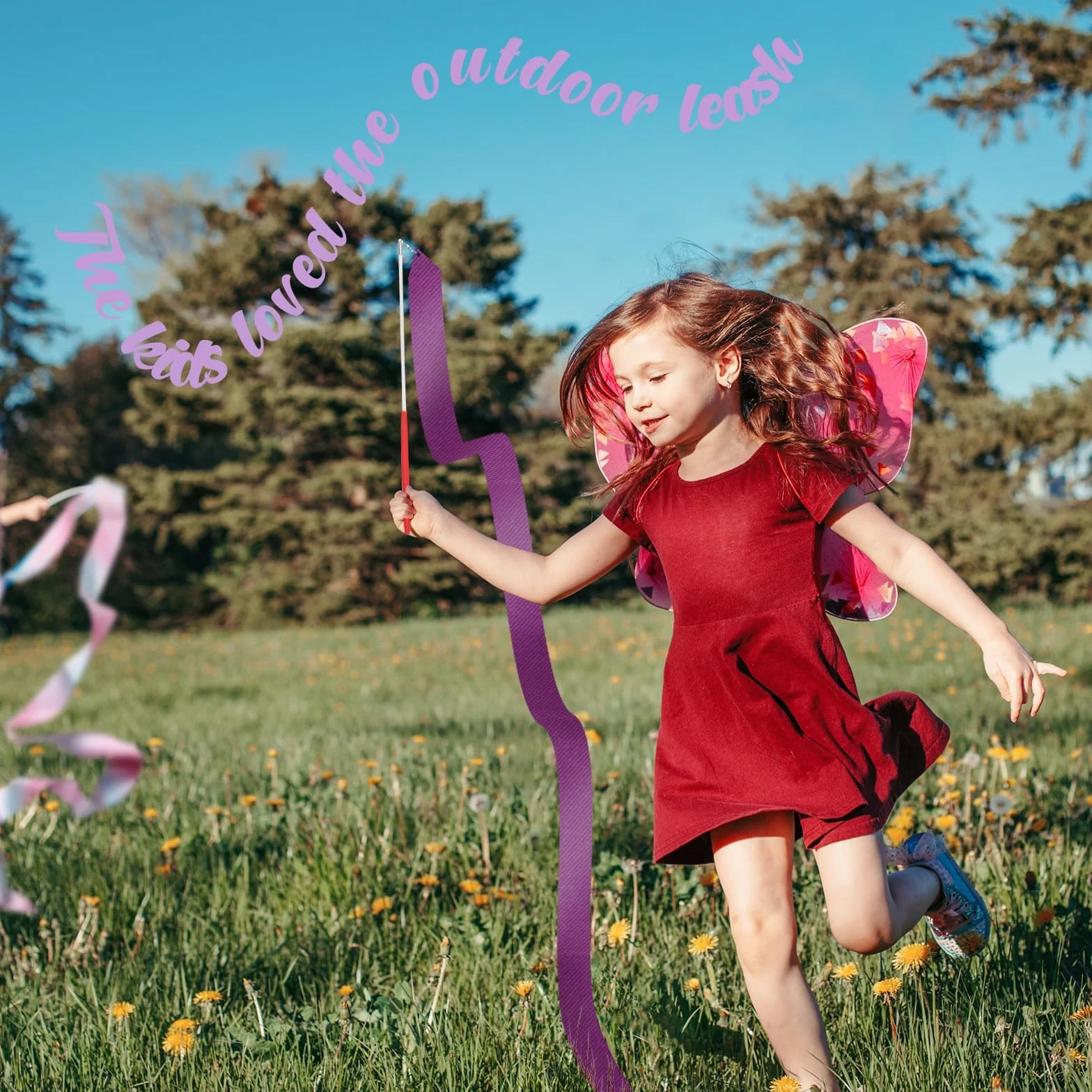 Cintas de Baile 4M Cinta de Gimnasia Rítmica para Niña Ballet Bastón