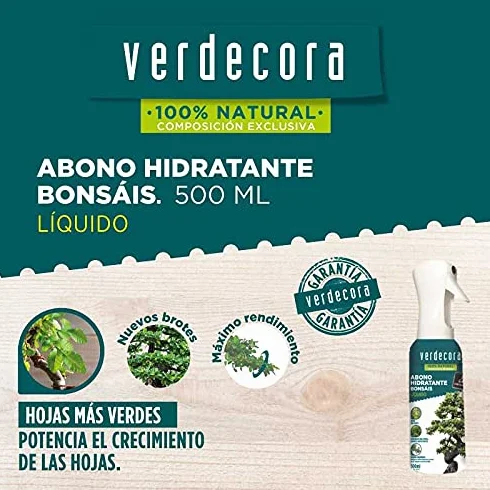 Bonsai Abono hidratante 500ml Verdecora