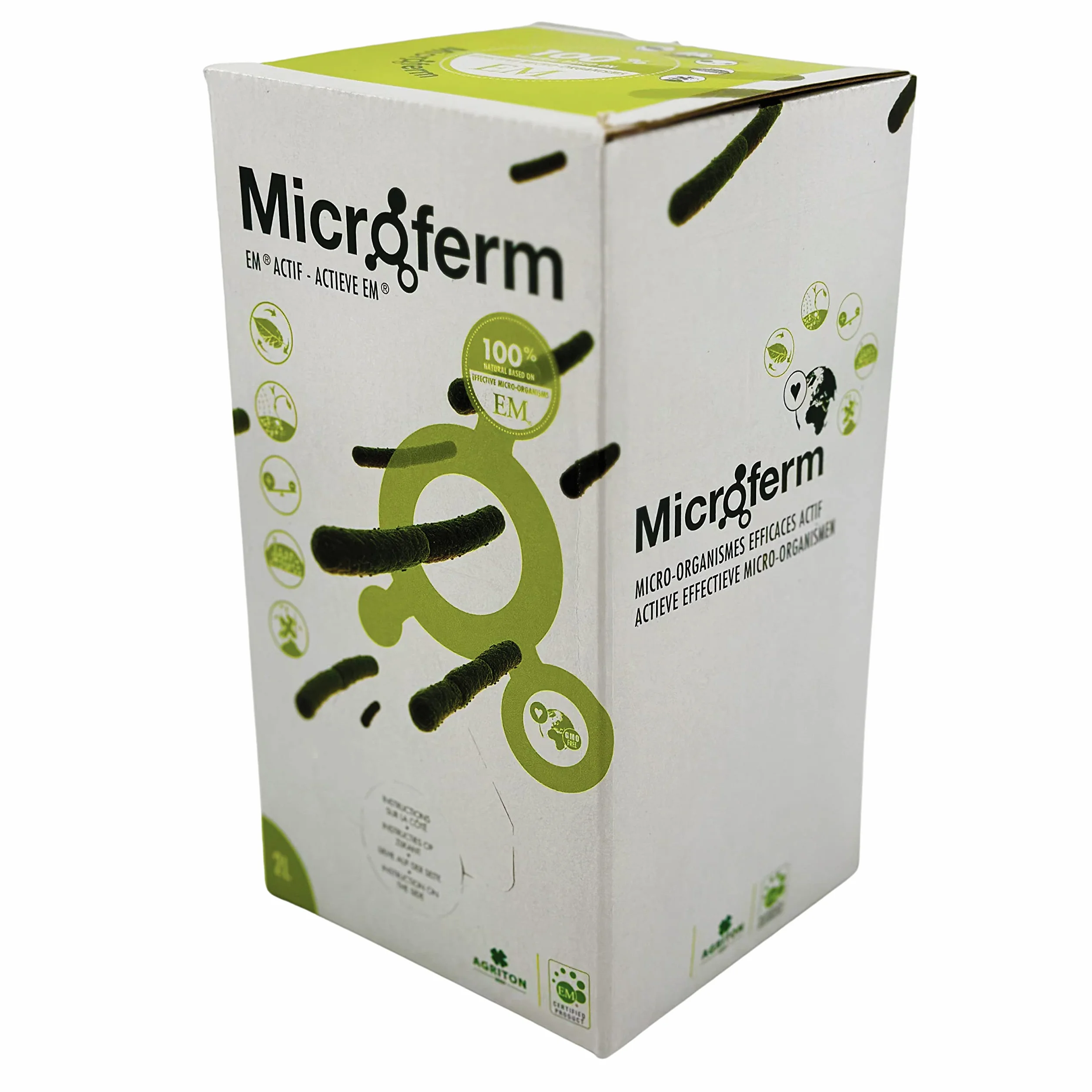 EM® Microferm 2L Mezcla de microorganismos activos 100% natural