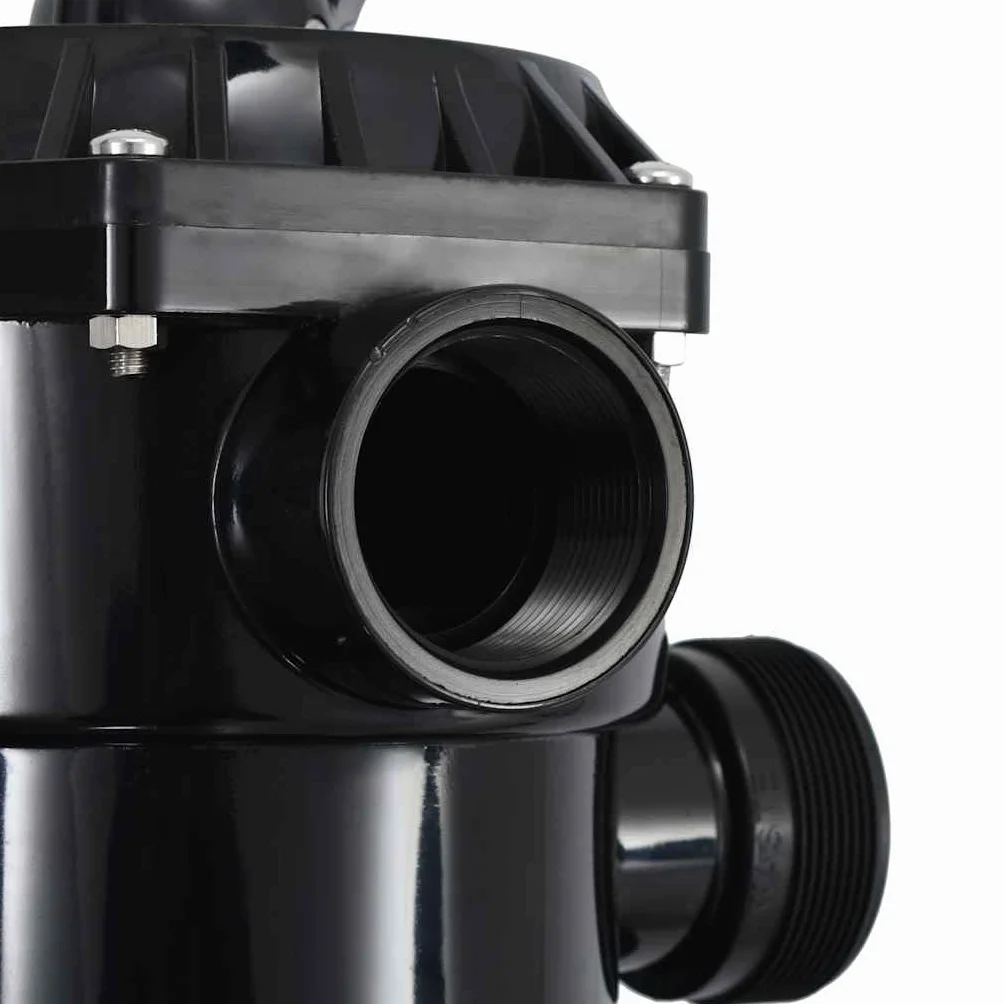 vidaXL Valvula Multipuerto para Filtro de Arena ABS 1,5" 6 Vías Piscina