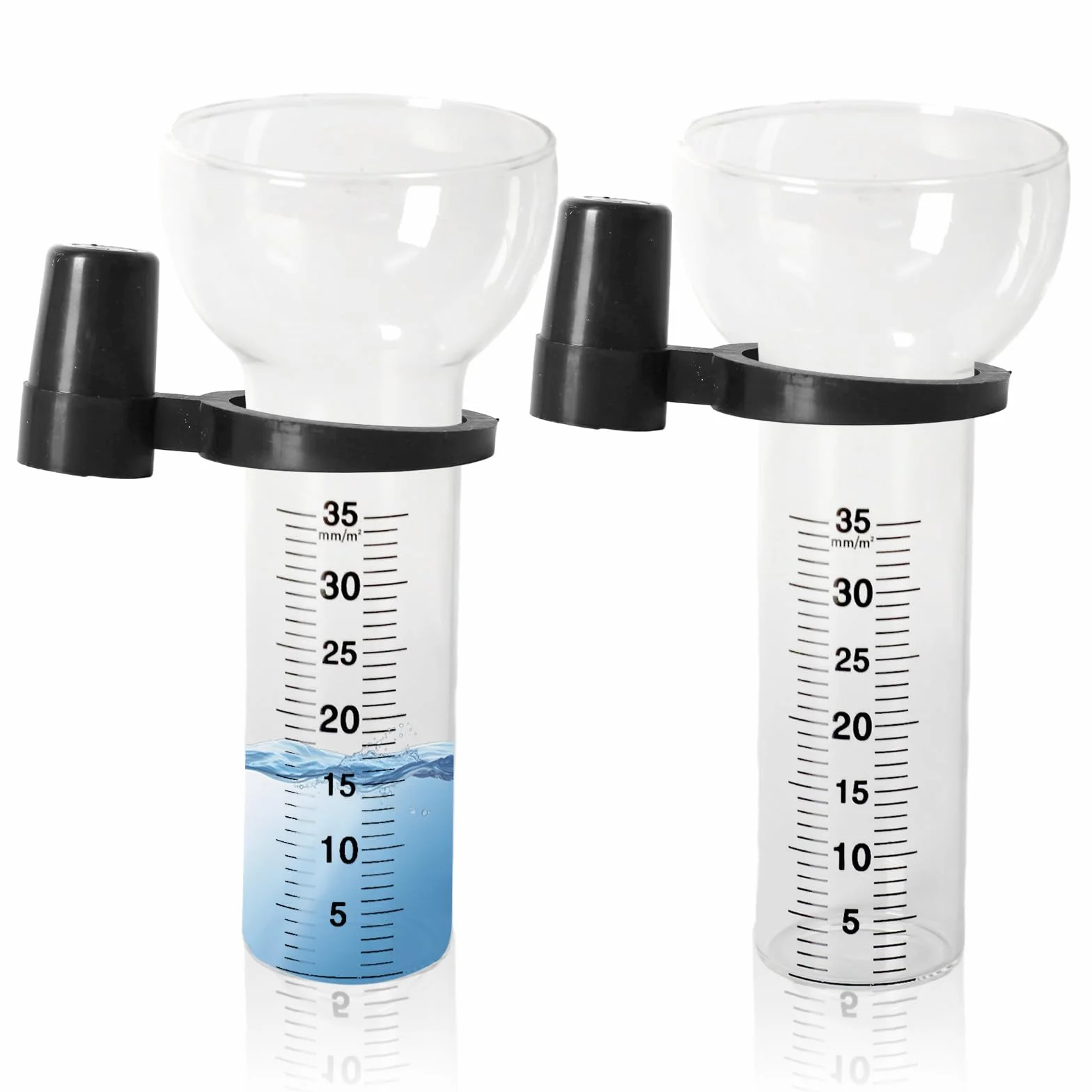 Pluviómetros Resistentes a Las Heladas, Medidor de Precipitación de 35 mm, para Jardines Exteriores