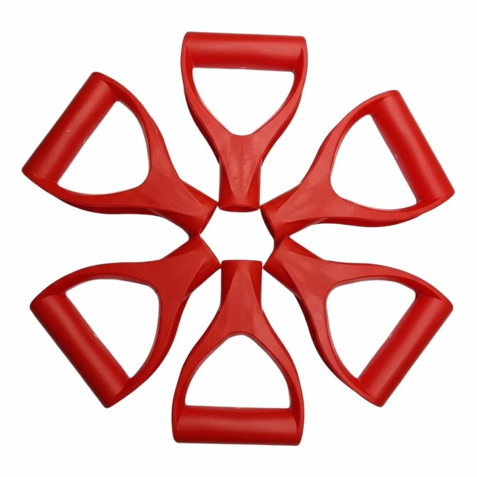 Mango de pala en D ergonómico repuesto 7x11 cm diámetro interior 3,2 cm para jardín y nieve