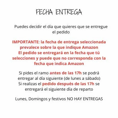 Ramos de rosas blancas naturales a domicilio Florencia - Flores frescas - Envío 24h GRATIS - Tarjeta dedicatoria incluida - Caja especial