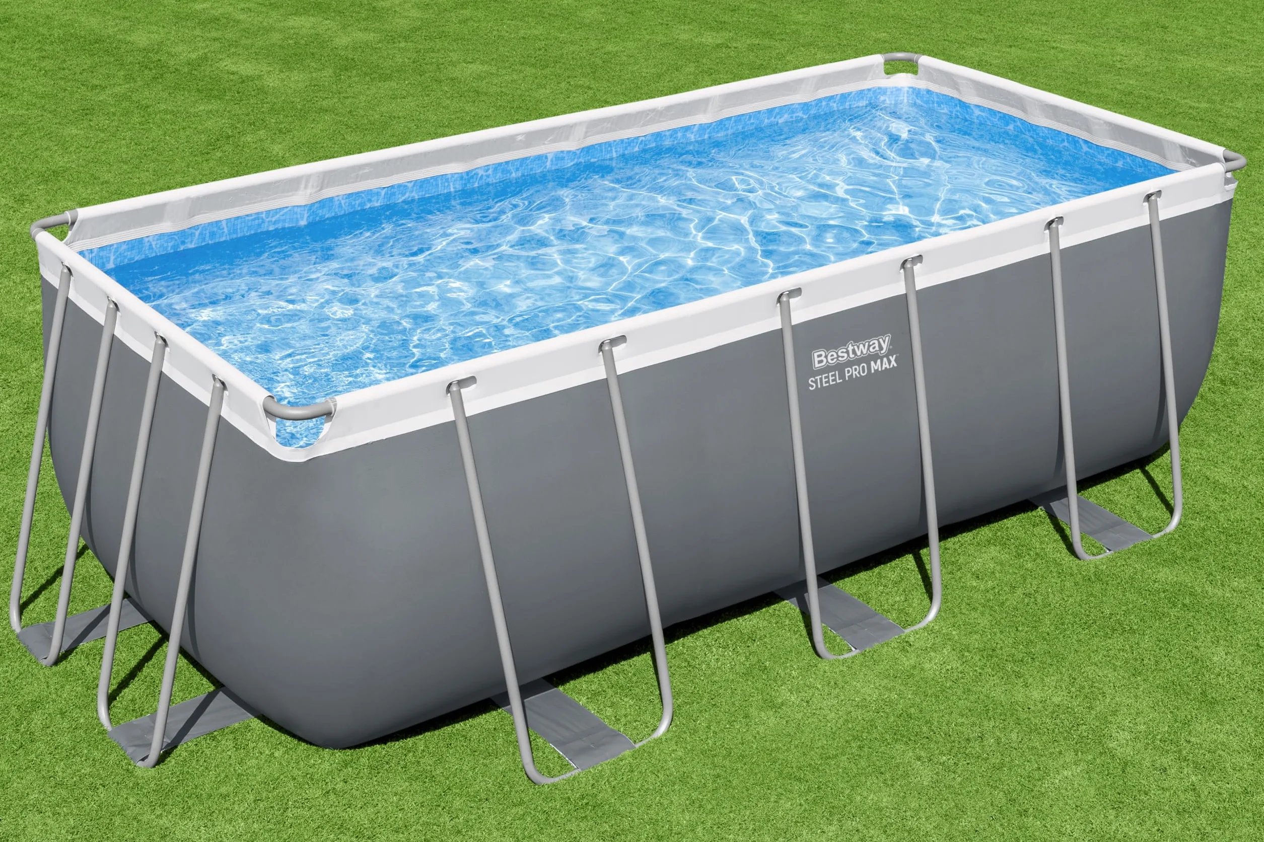 Bestway Juego de Piscina Rectangular 13'6" x 6'7" x 48"