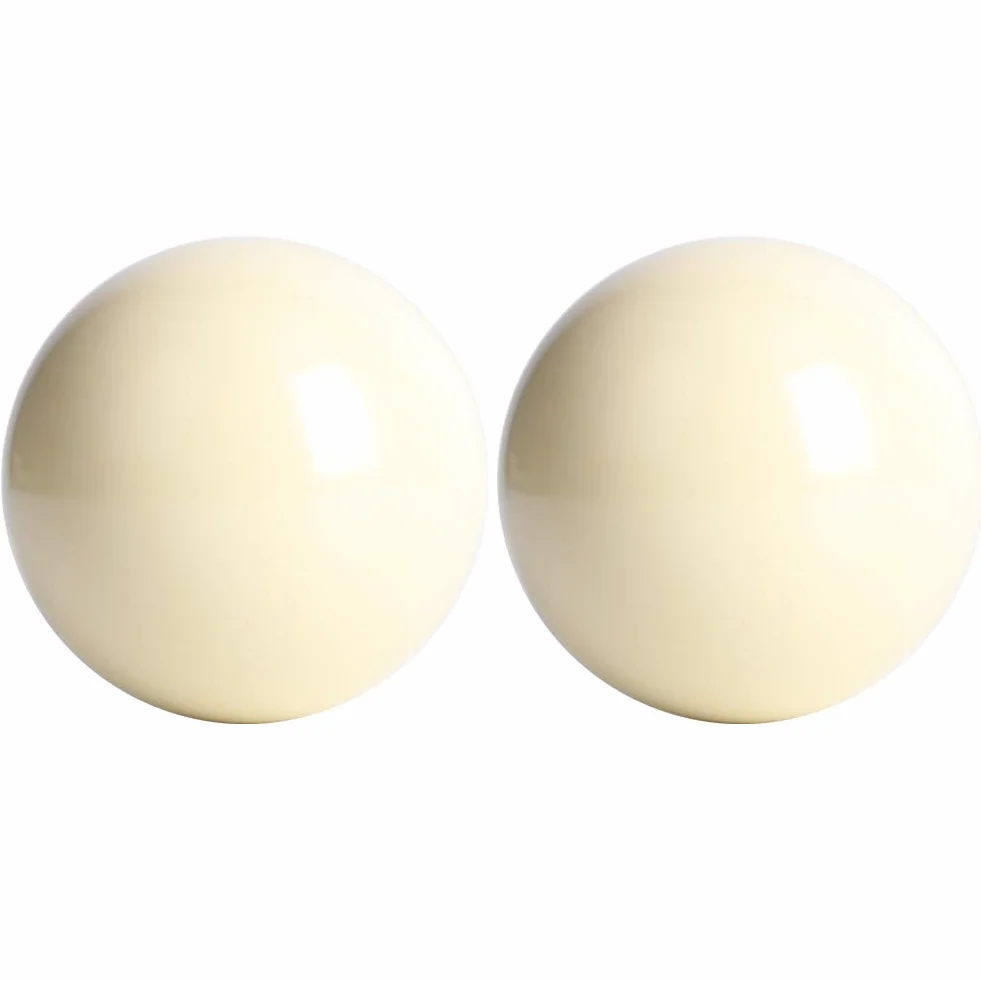 DEWIN Bola de Billar Blanca 5.72cm 2 Piezas Estándar