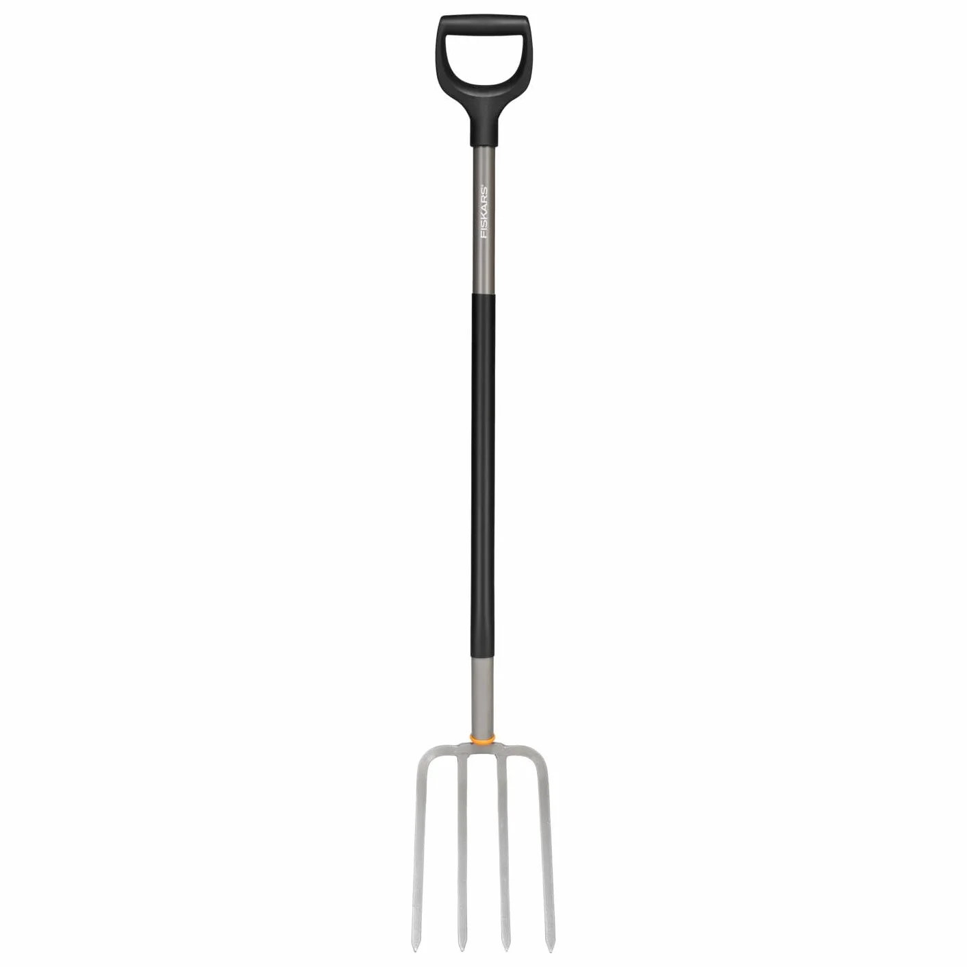 Fiskars Horca de jardín 4 púas 132 cm Acero al boro Gris/Negro